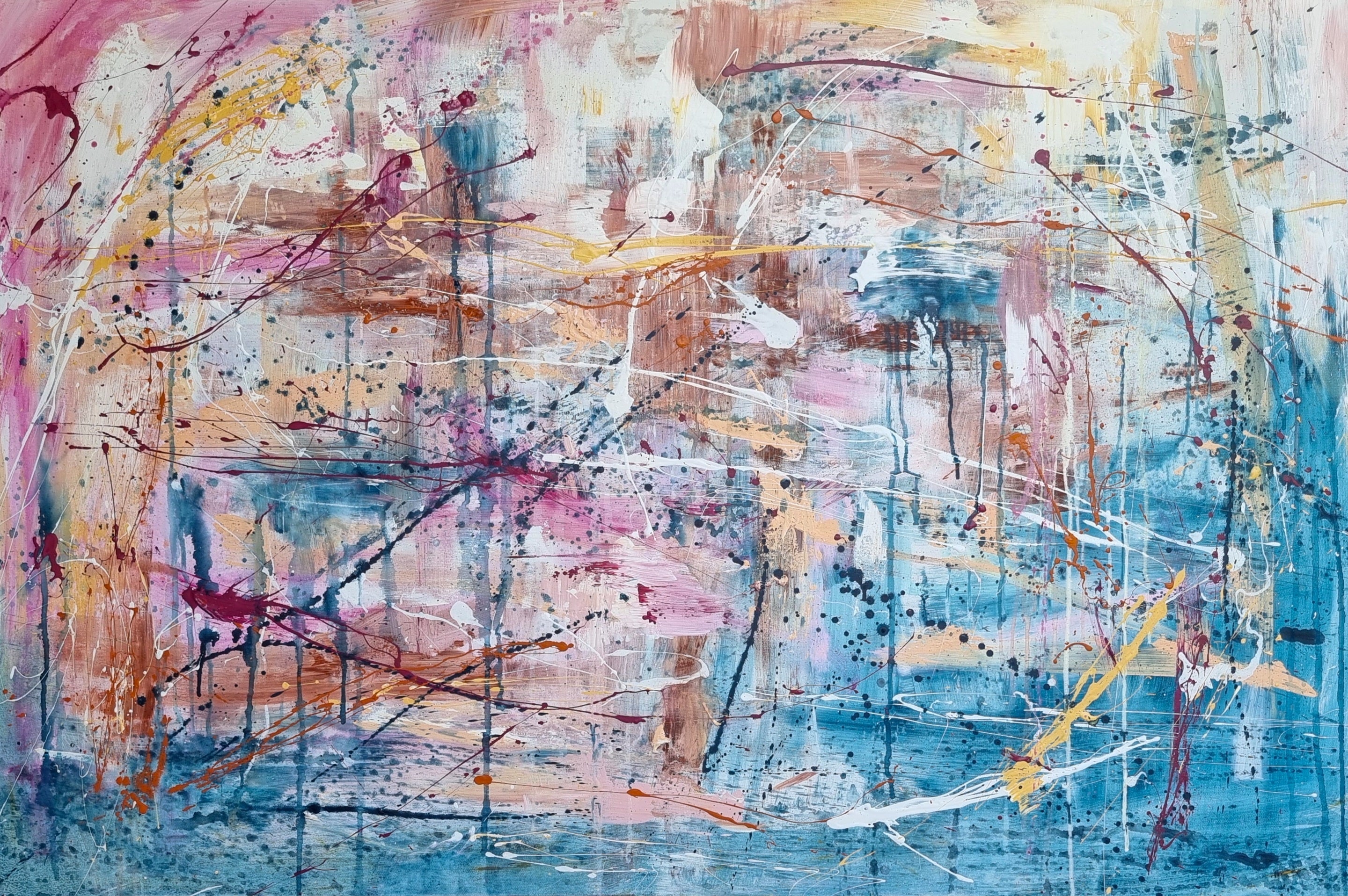The Last Kiss Goodbye 150cm x 100cm Original Art