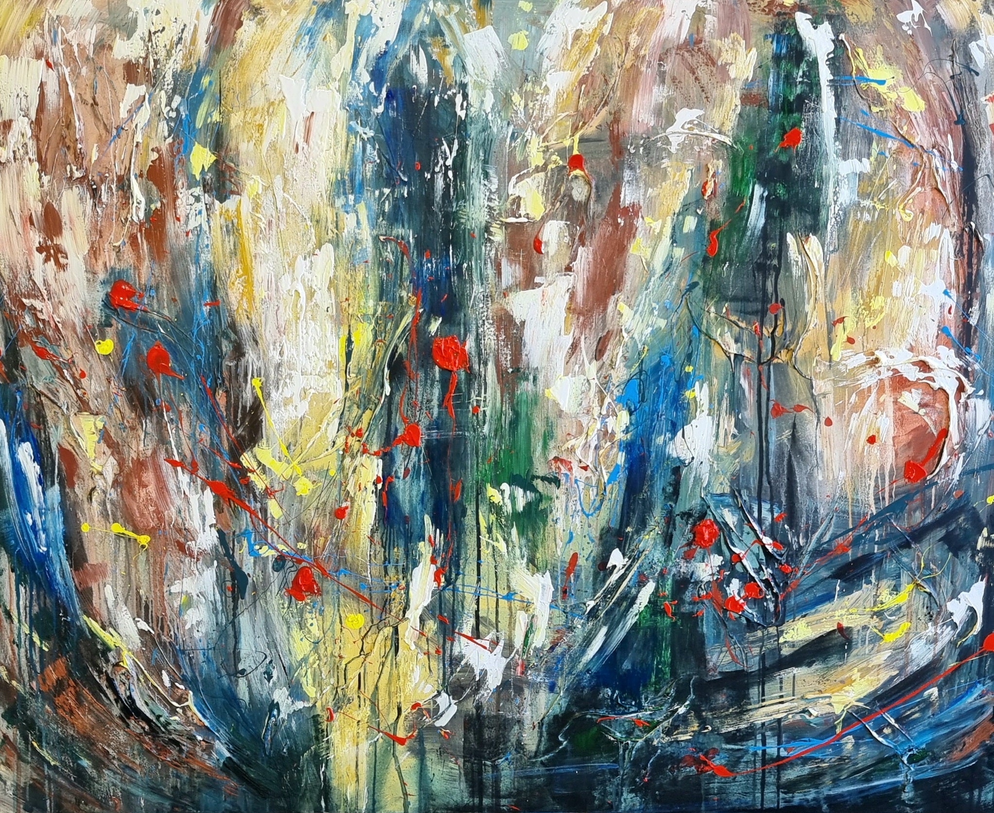A View from the Window 152cm x 122cm Original Art