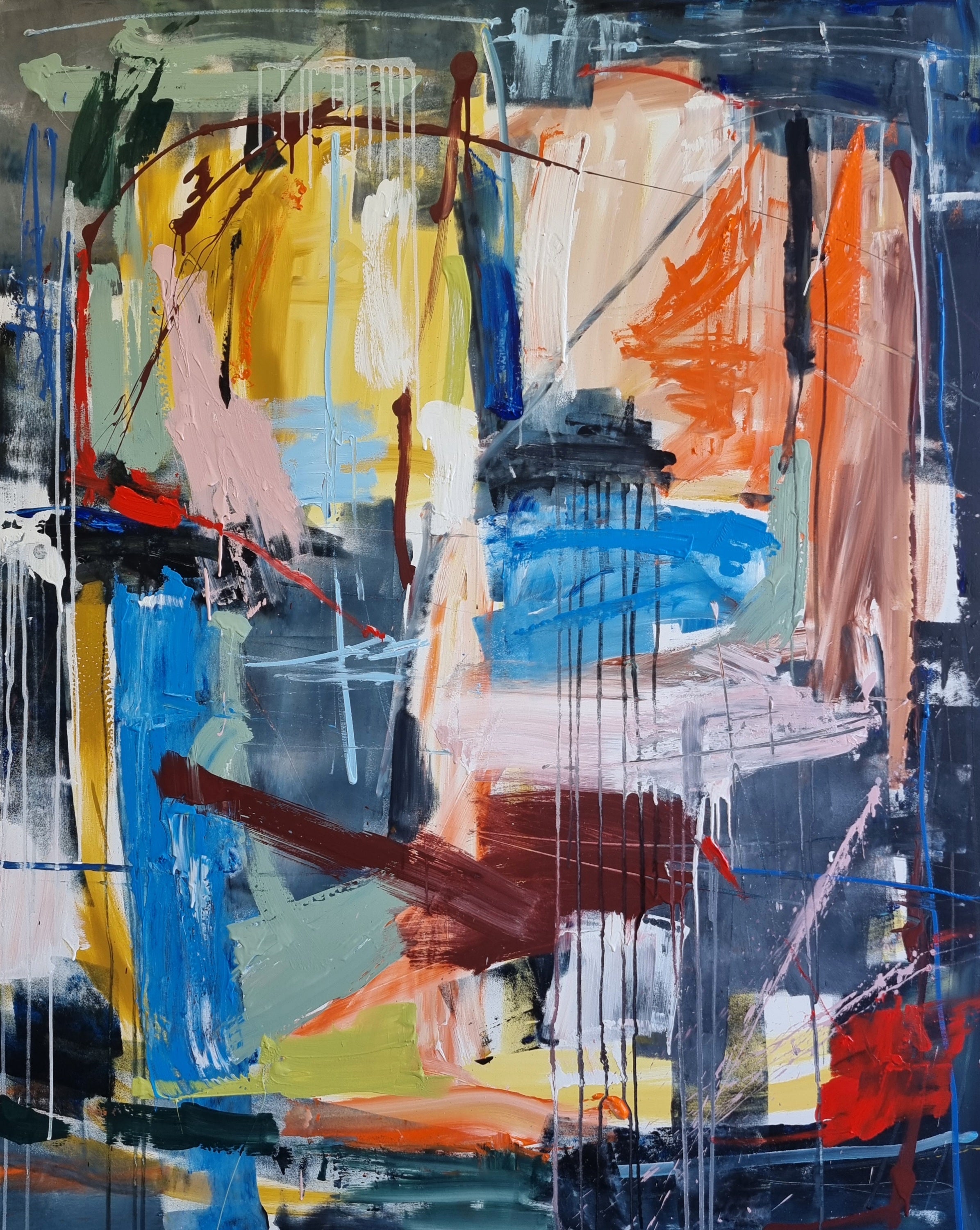 Thor's Hammer 152cm x 122cm Original Art