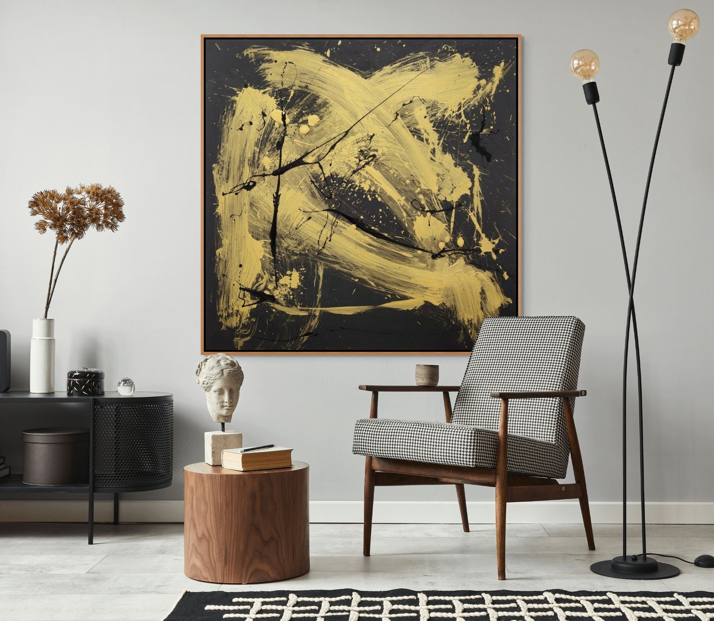 Golden Days- Original Art 120cm x 120cm