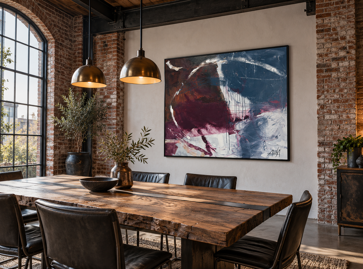The Long Road Home 152cm x 122cm Original Art