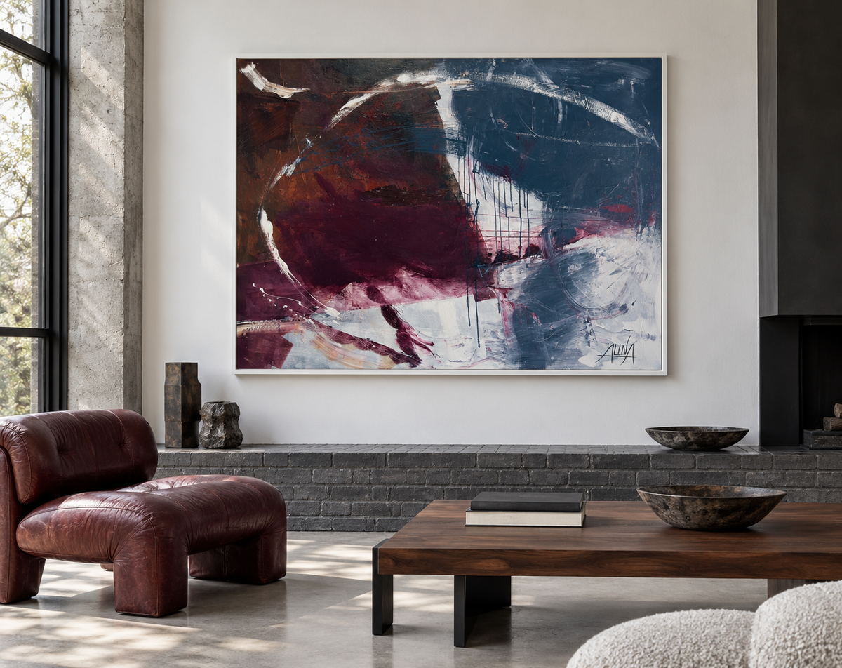 The Long Road Home 152cm x 122cm Original Art