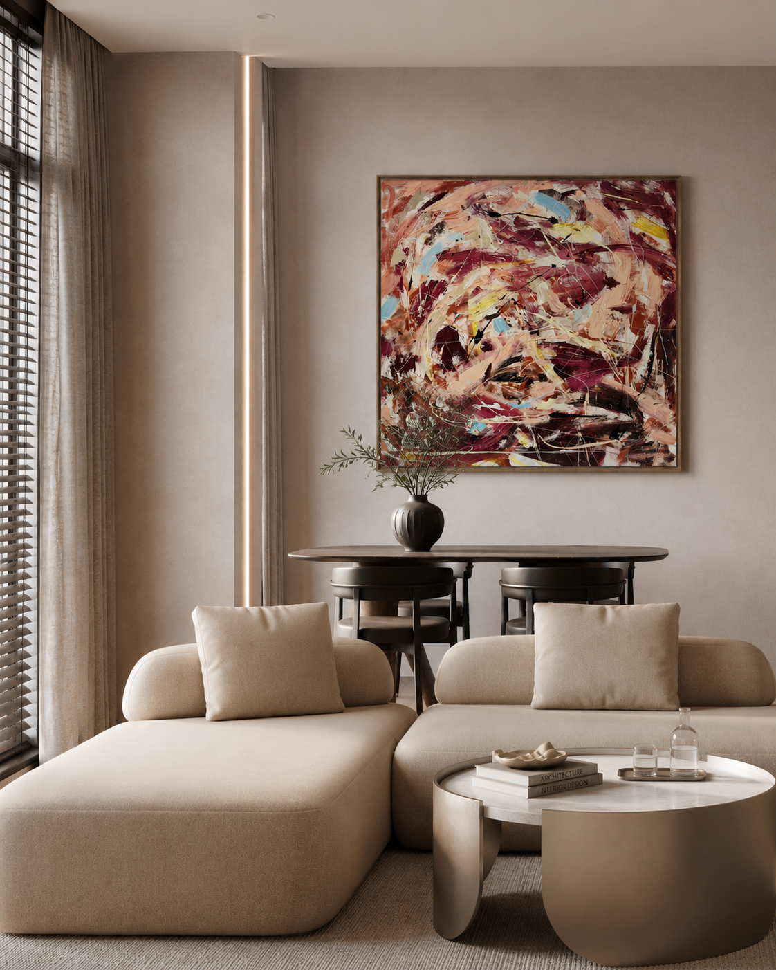 Autumn 120cm x 120cm Original Art
