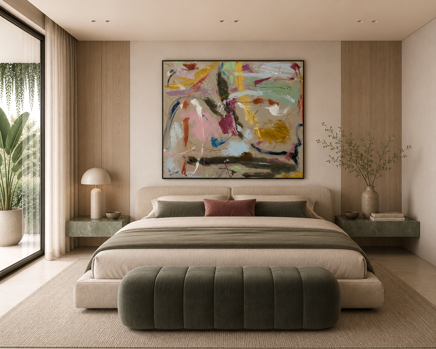 A Long Summers Night 152cm x 122cm Original Art