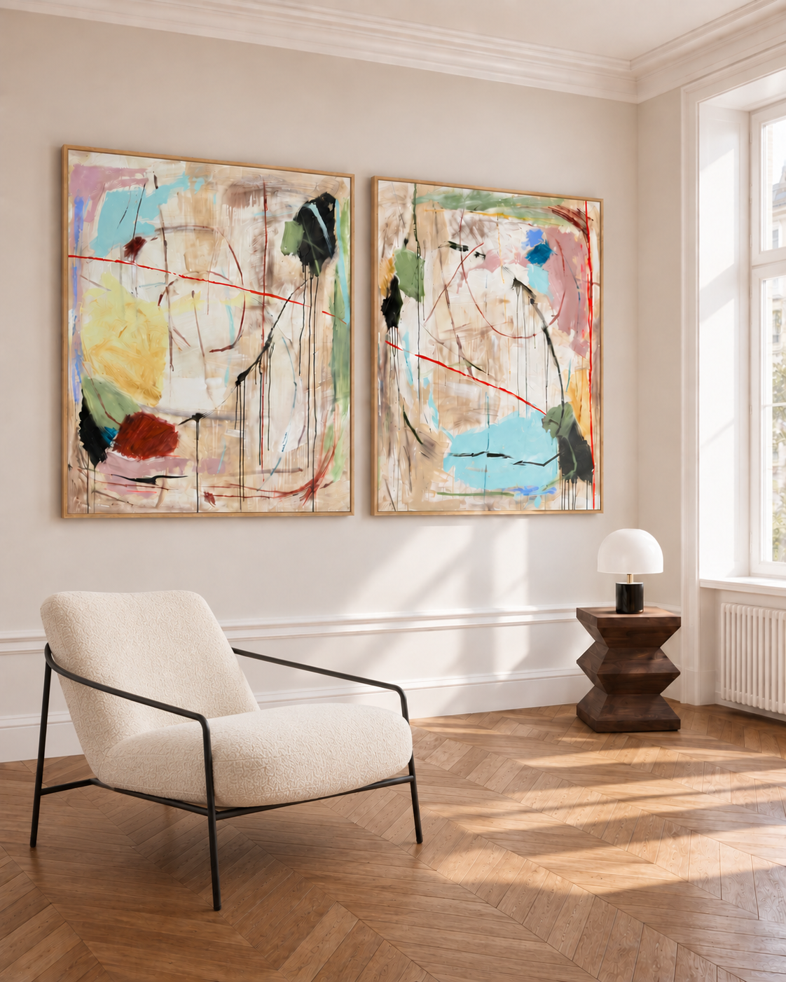 Wild Things 240cm x 120cm Original Art