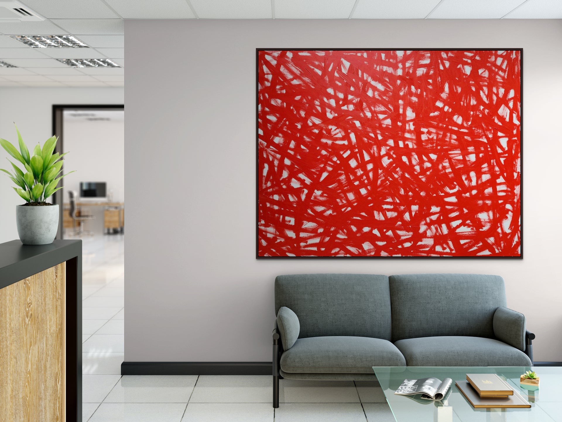 Scribblez 152cm x 122cm  Original Art