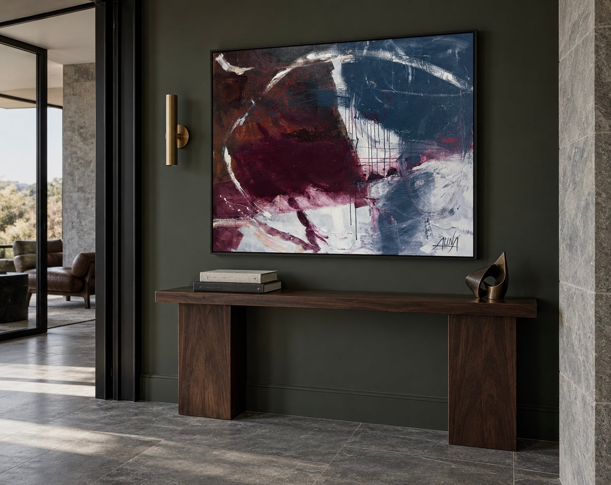 The Long Road Home 152cm x 122cm Original Art