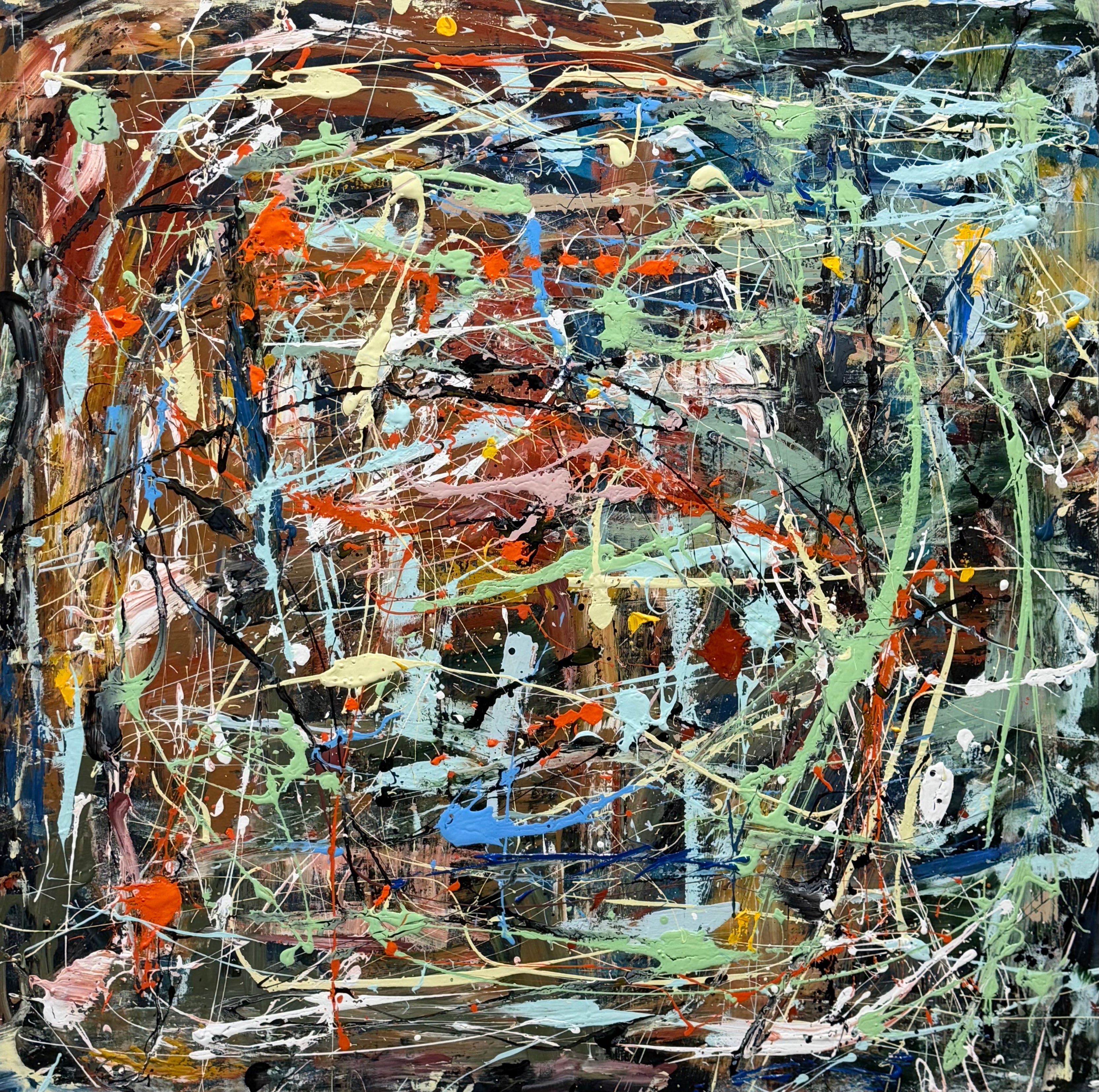 The Enchanted Garden- Original Art 120cm x 120cm