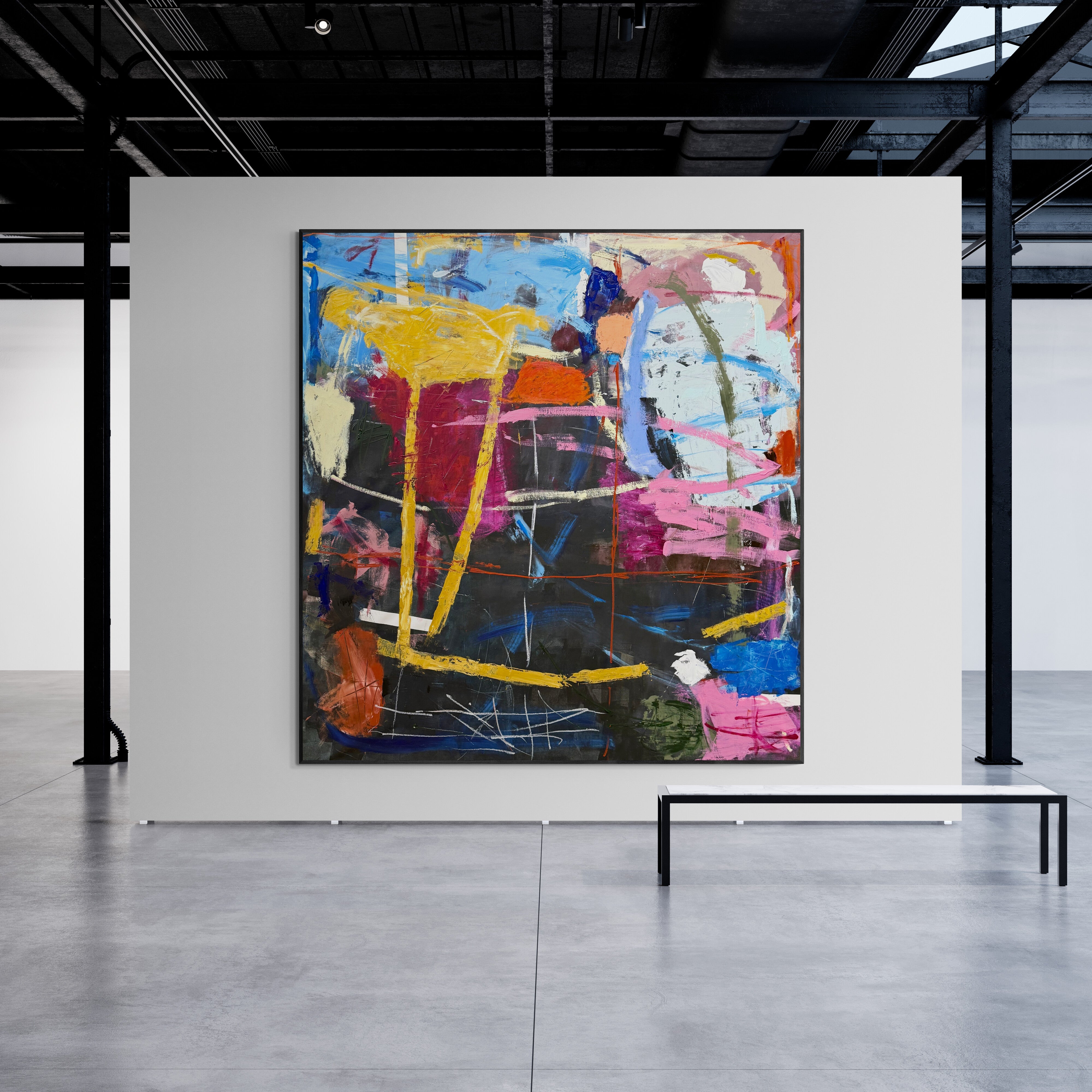 Oh What A Day - Original Art 200cm x 200cm