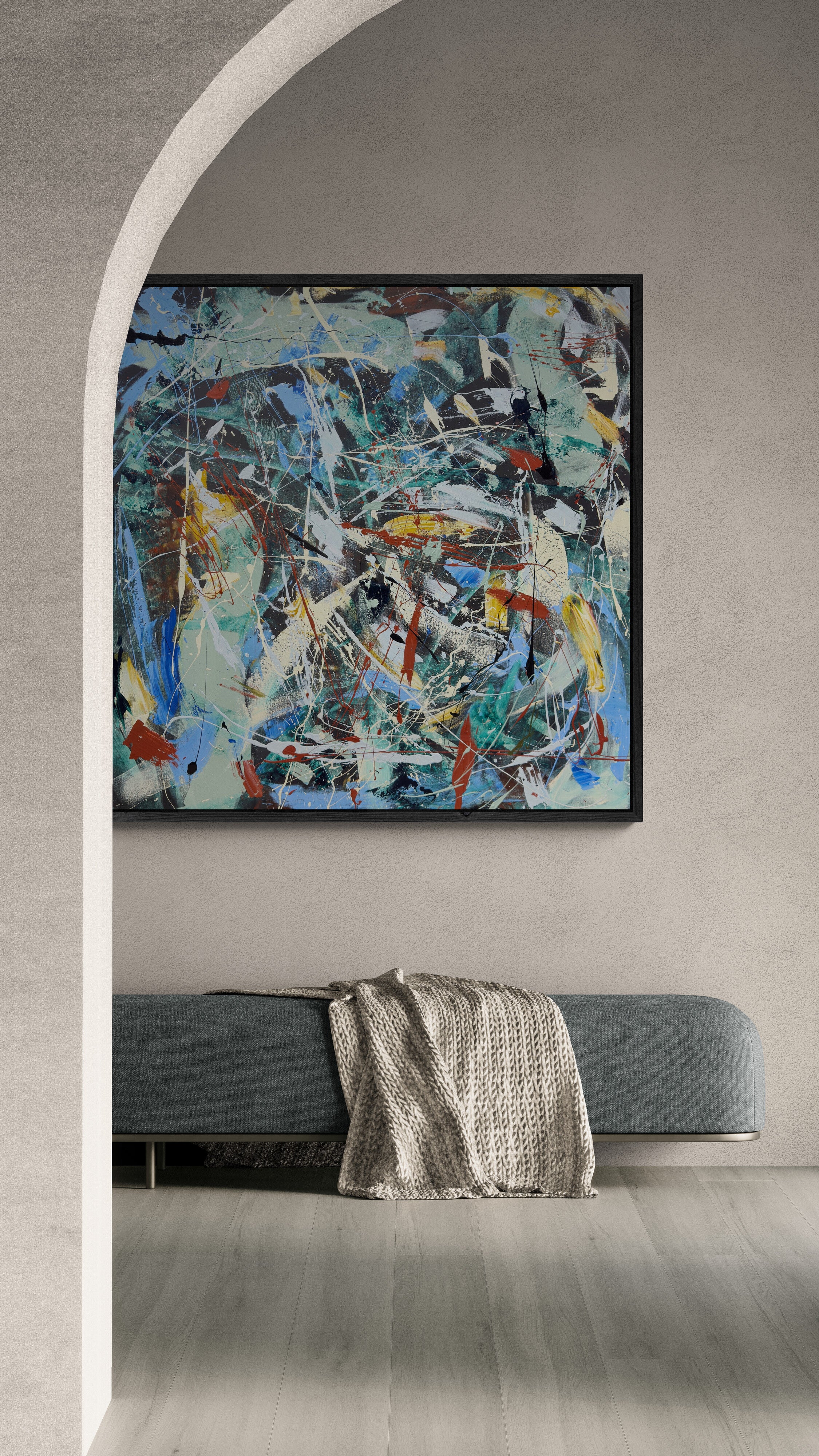 Winter 120cm x 120cm Original Art