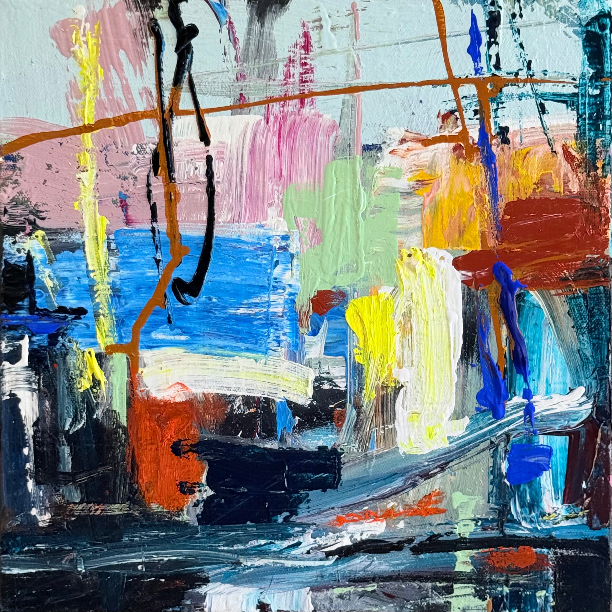 City Limits 30cm x 30cm Original Art