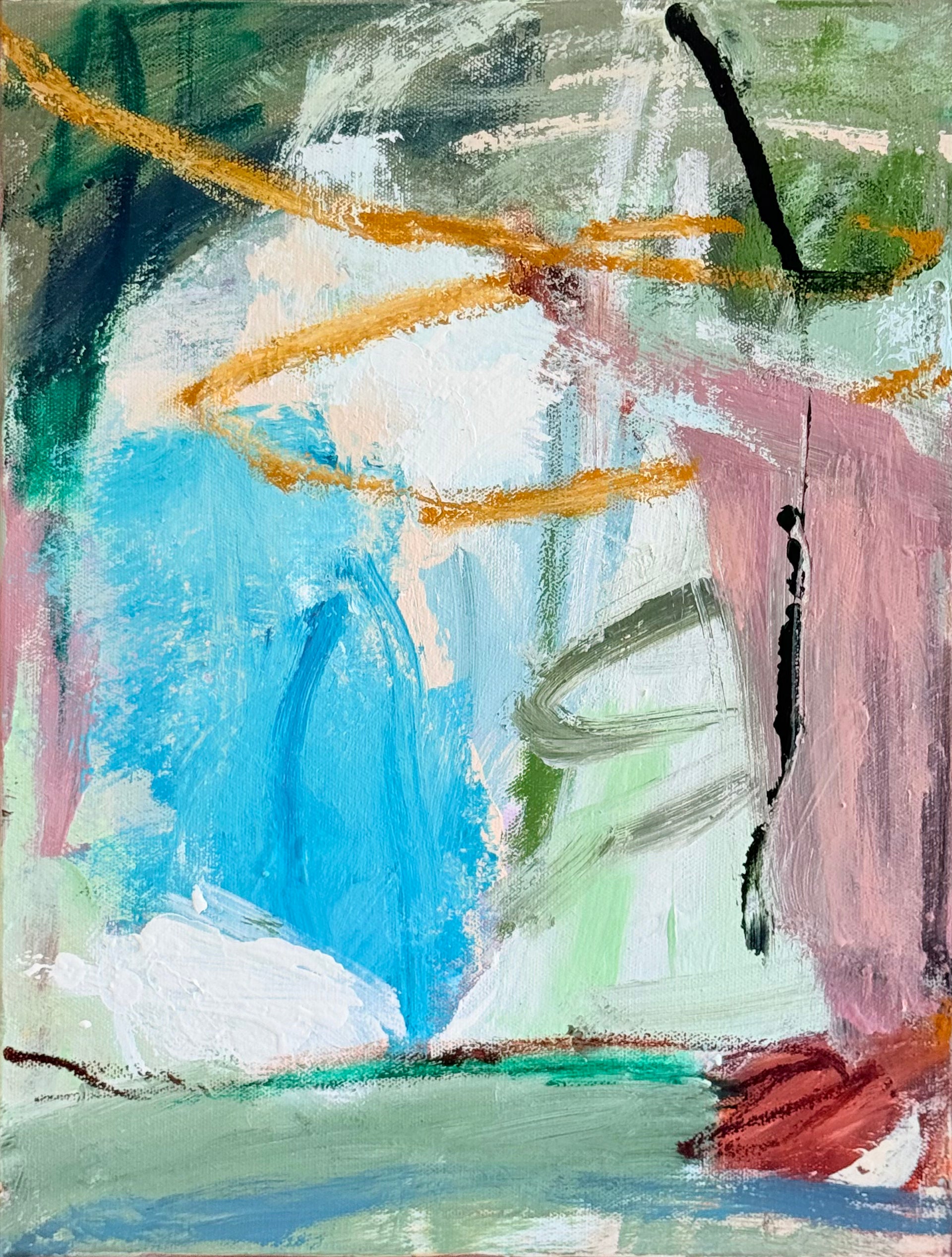 Octopus's Garden 40cm x 60cm Original Art