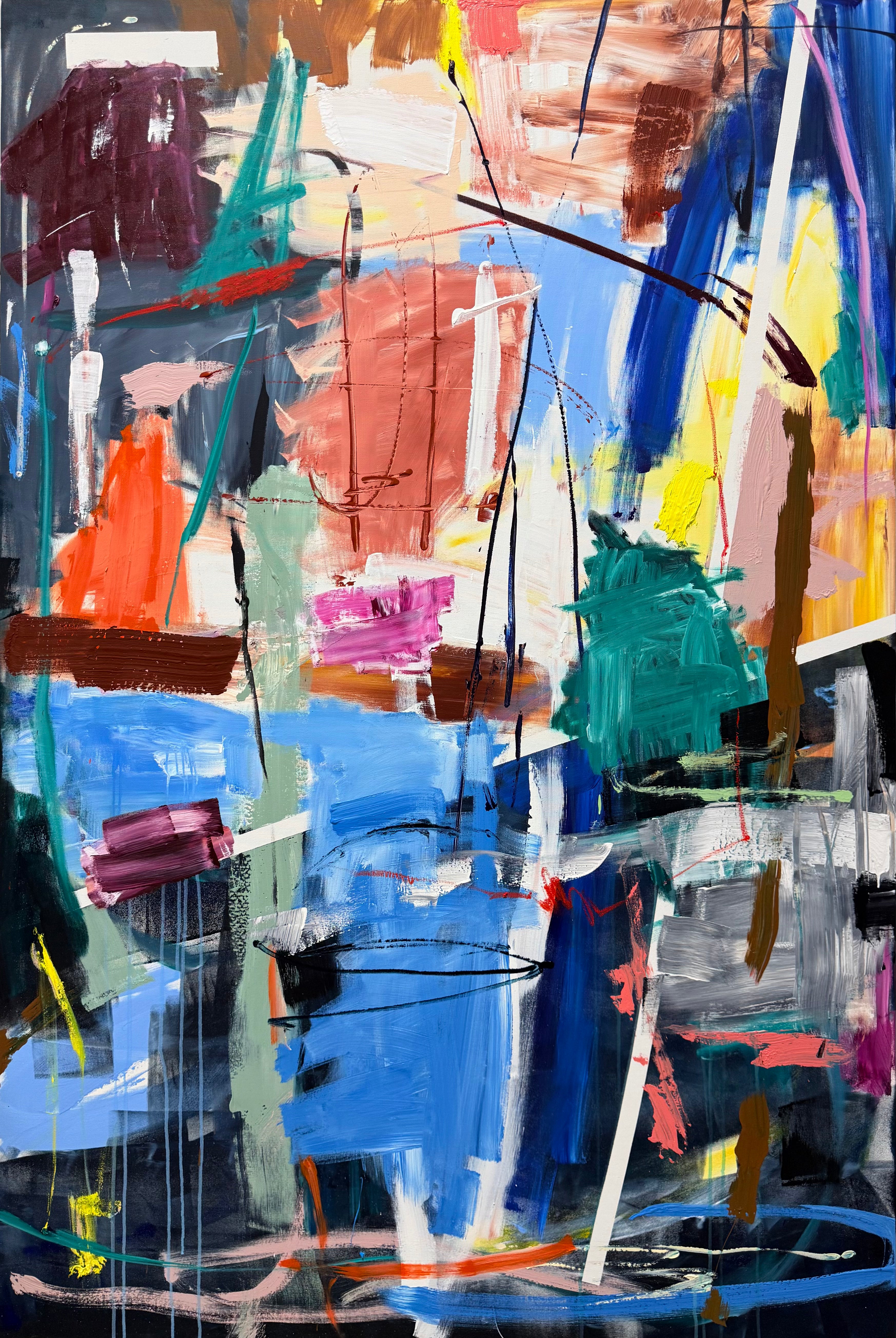 Parallel Worlds 182cm x 244cm Original Art