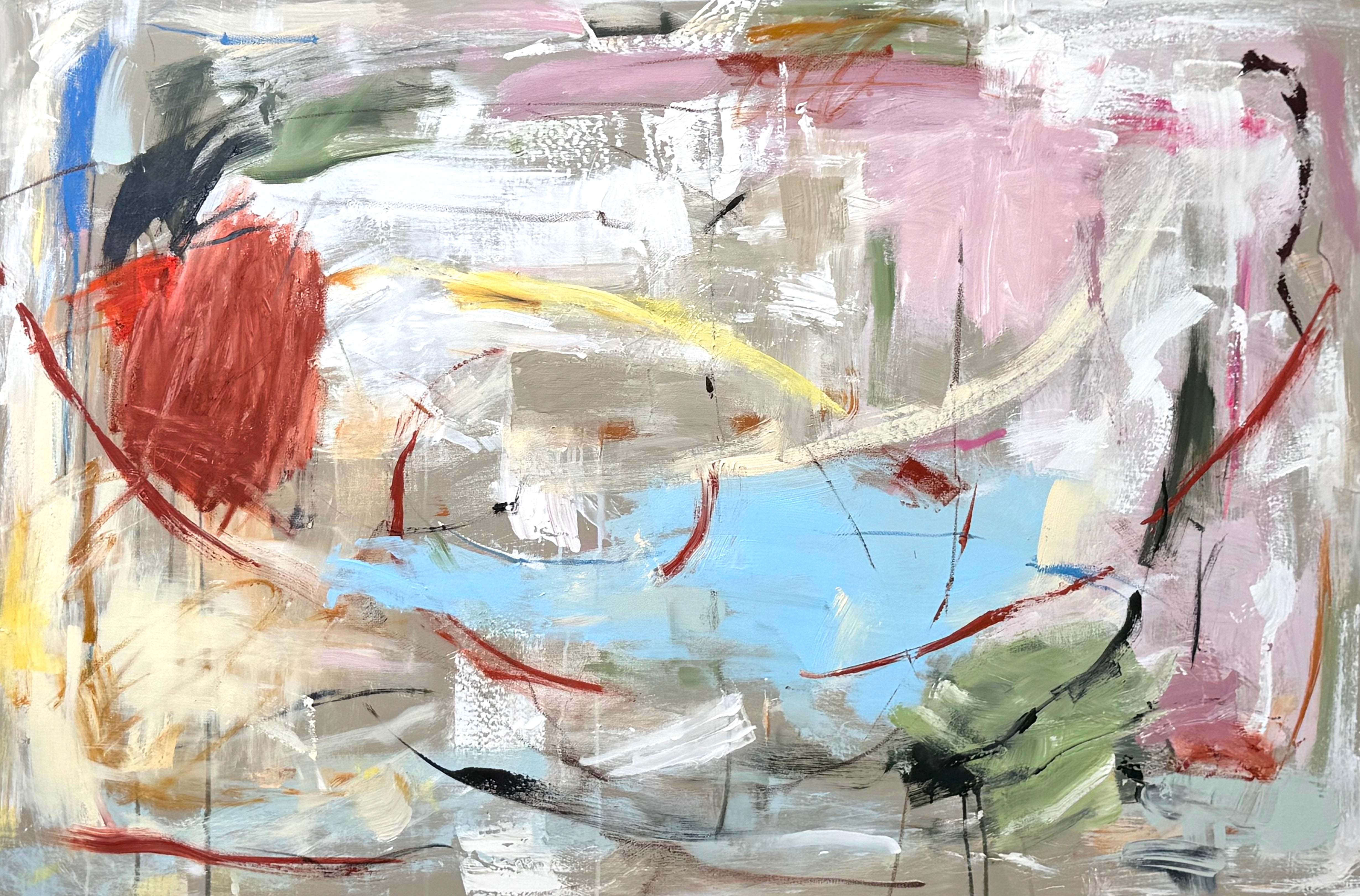 The Whale and The Rooster 150cm x 100cm Original Art