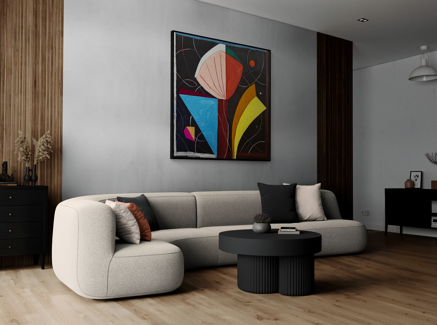 Night Garden 120cm x 120cm Original Art