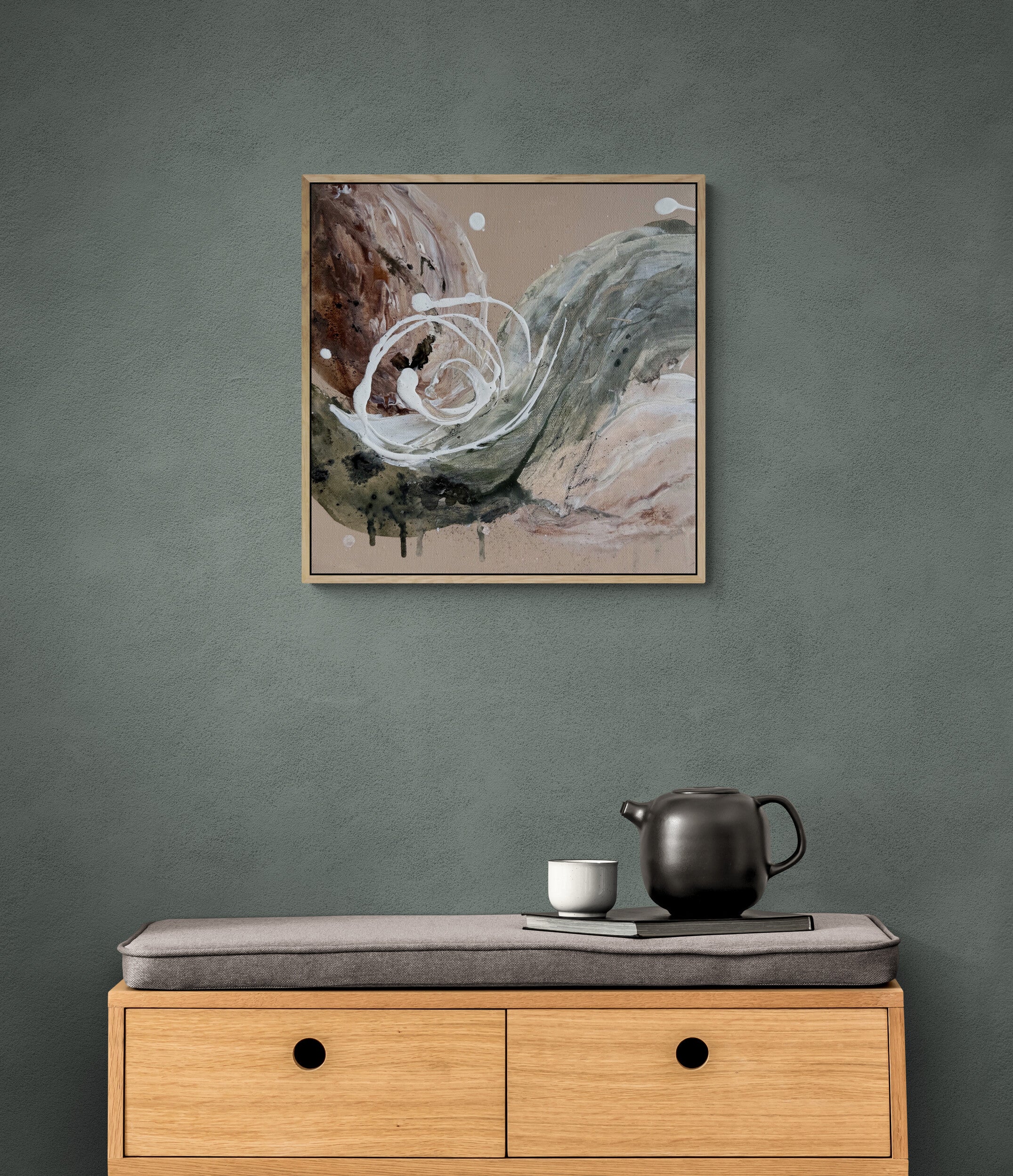 Hidden Garden 30cm x 30cm Original Art