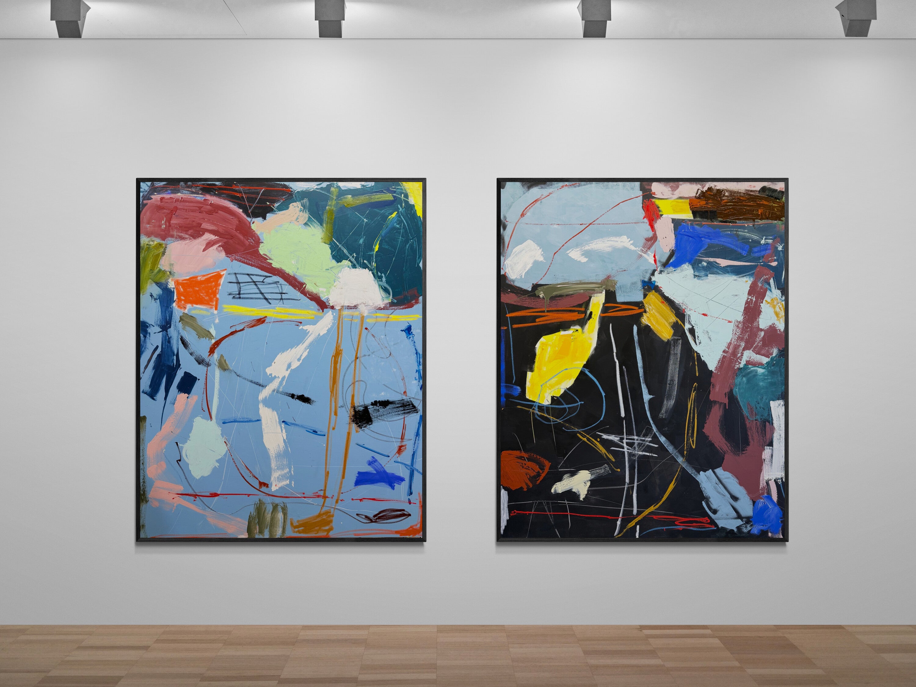 Love me, love me not- Original Art 152cm x 244cm