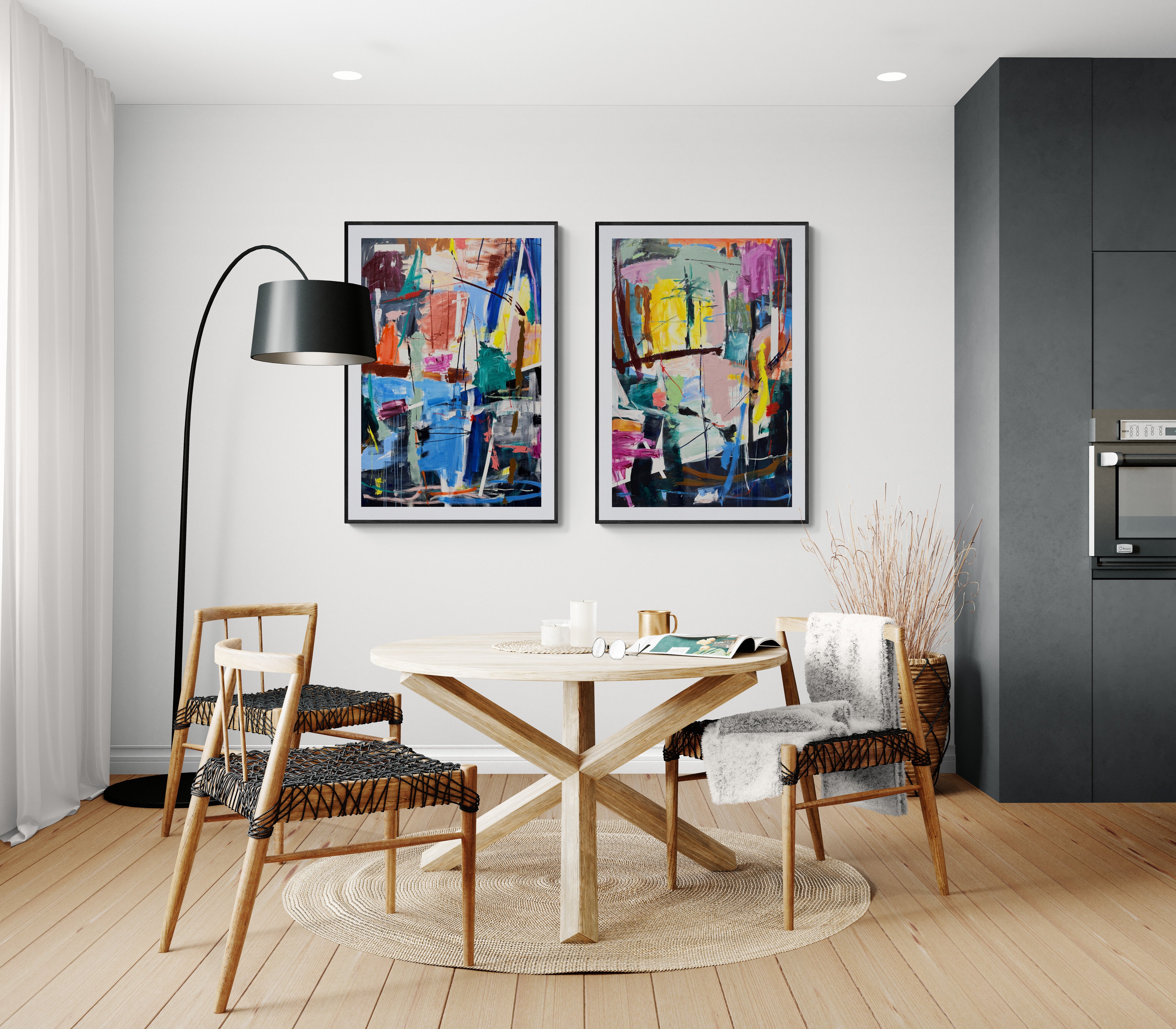 Parallel Worlds Set of 2 - Limited Edition Print