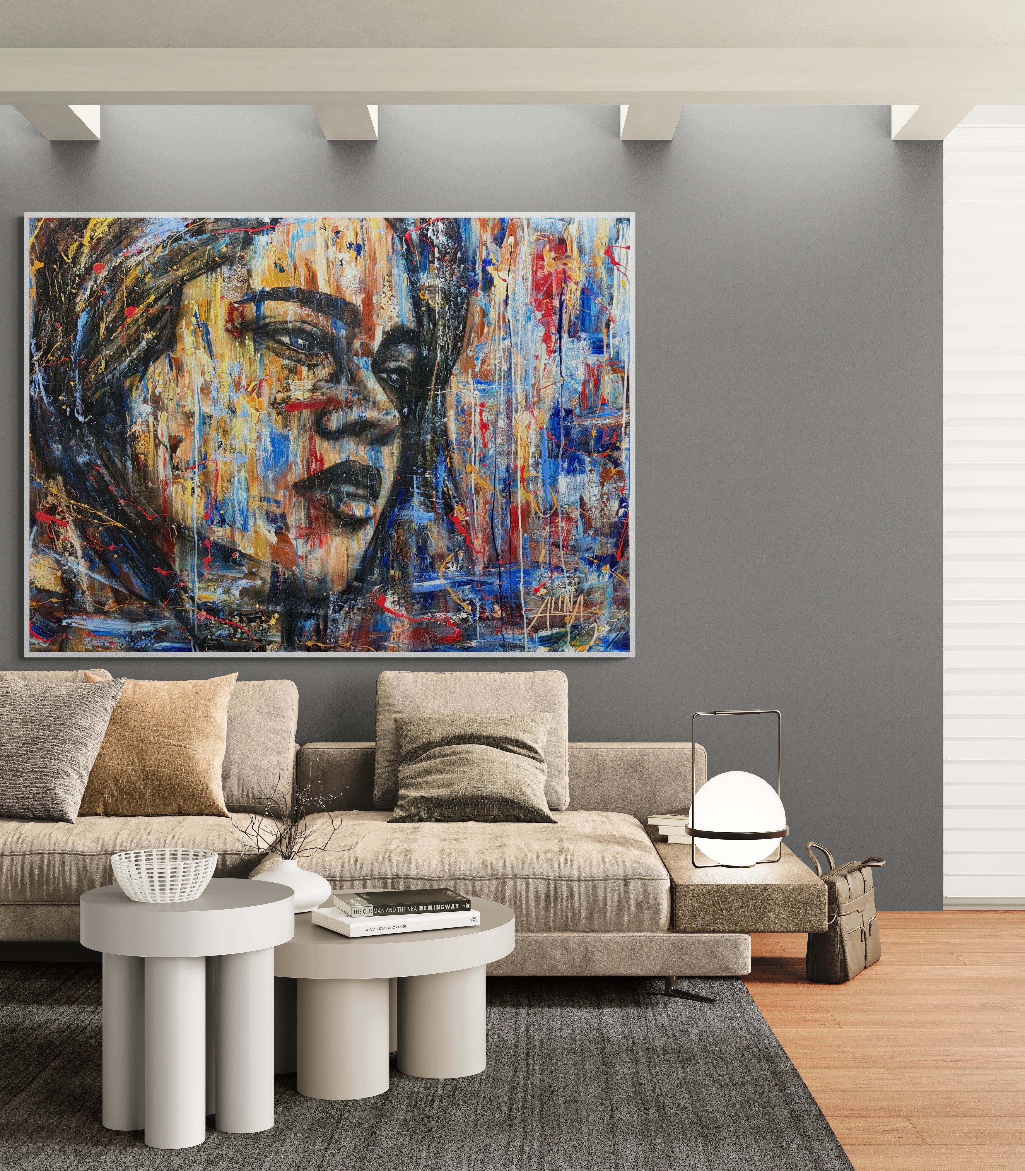 Julliette 110cm x 150cm Original Art