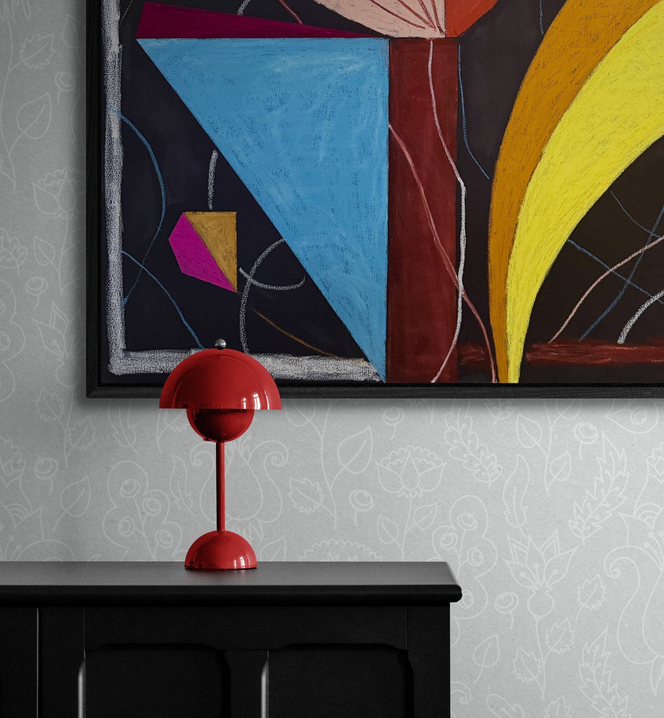 Night Garden 120cm x 120cm Original Art
