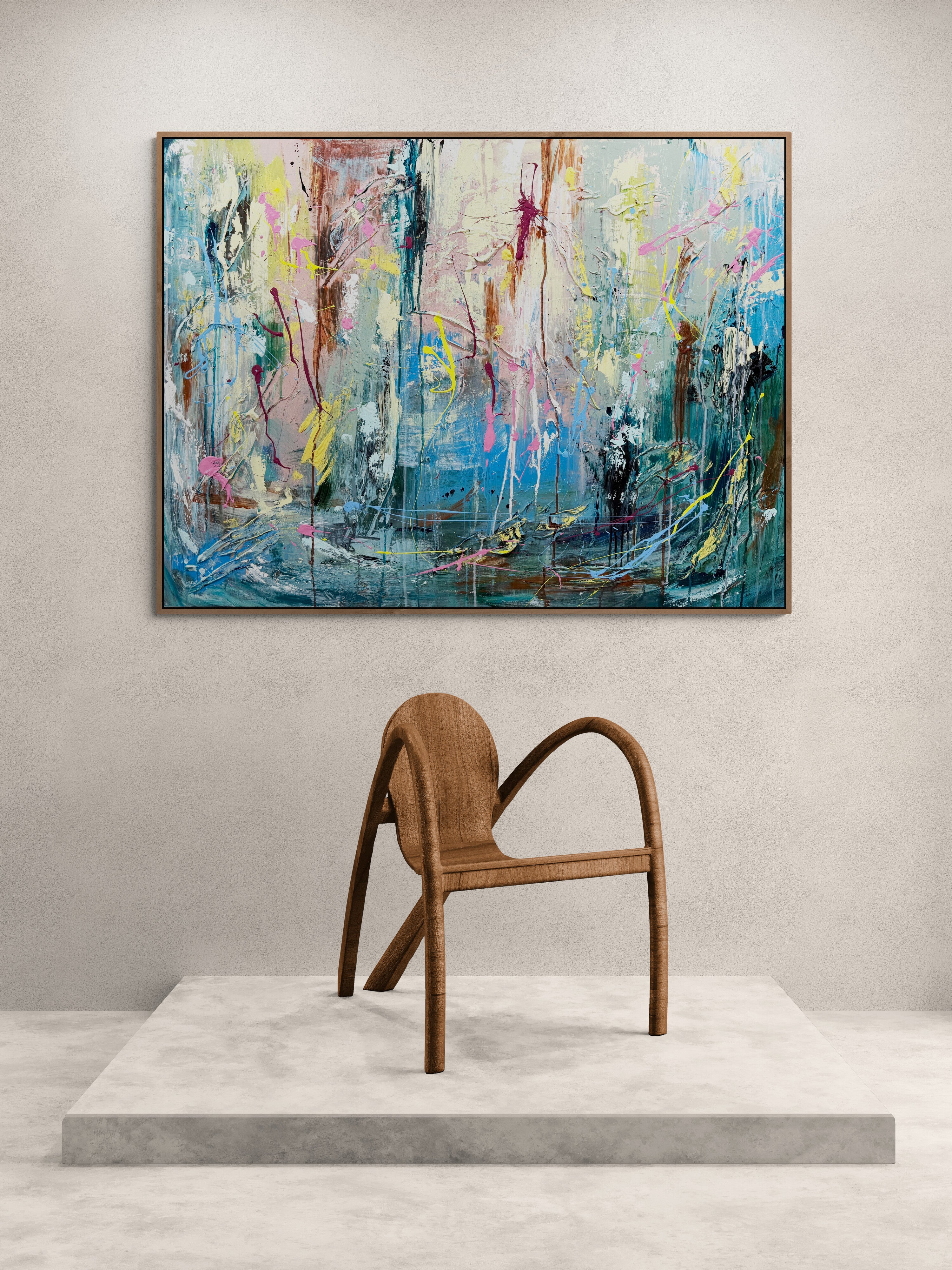 Spring Vacation 120cm x 90cm Original Art