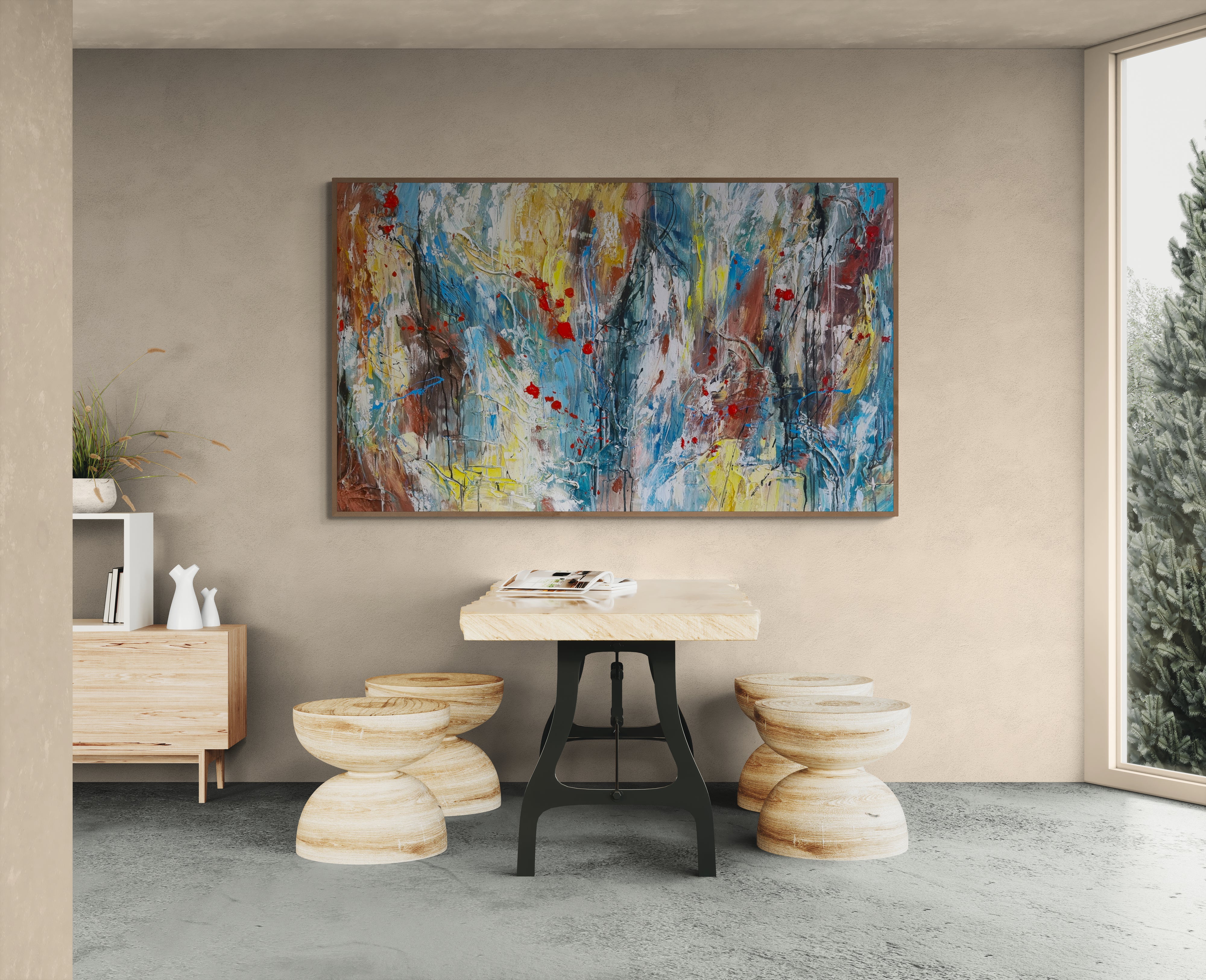 Make A Wish 150cm x 90cm Original Art