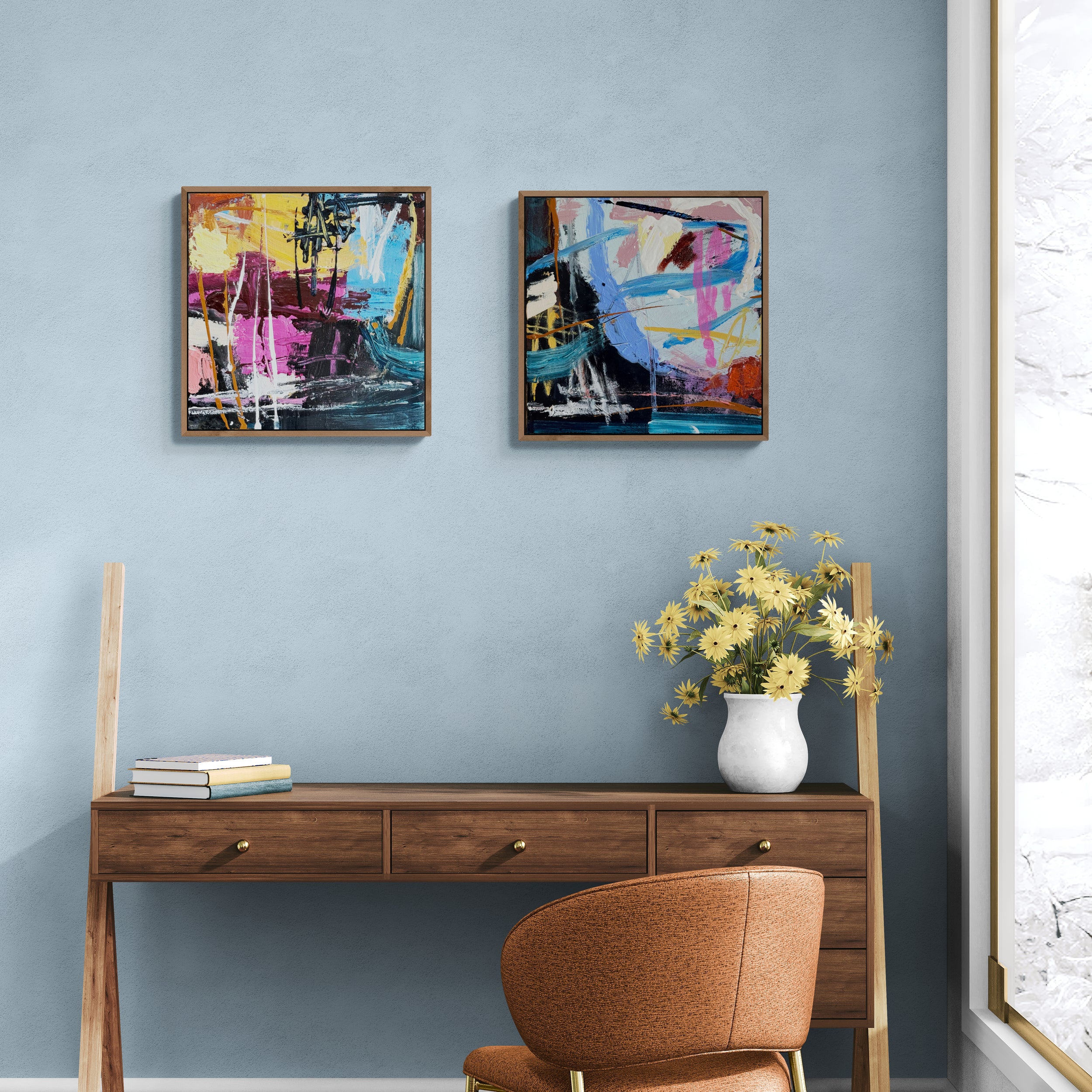 Moonlight 30cm x 60cm Original Art