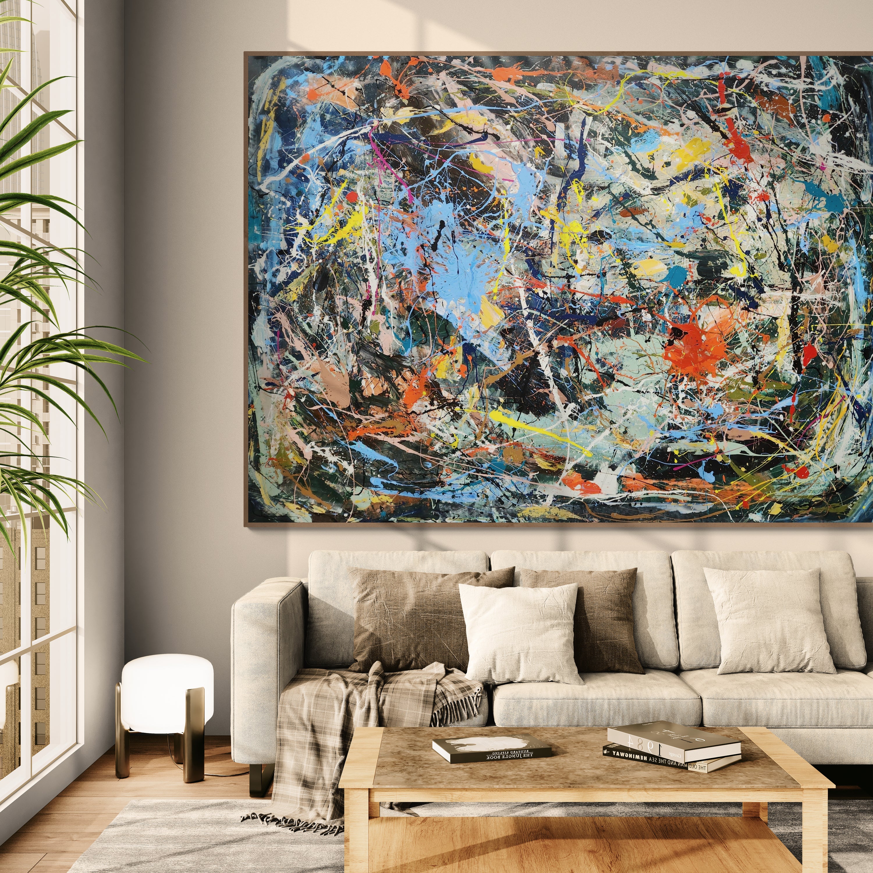 These Happy Golden Years - Original Art 260cm x 200cm
