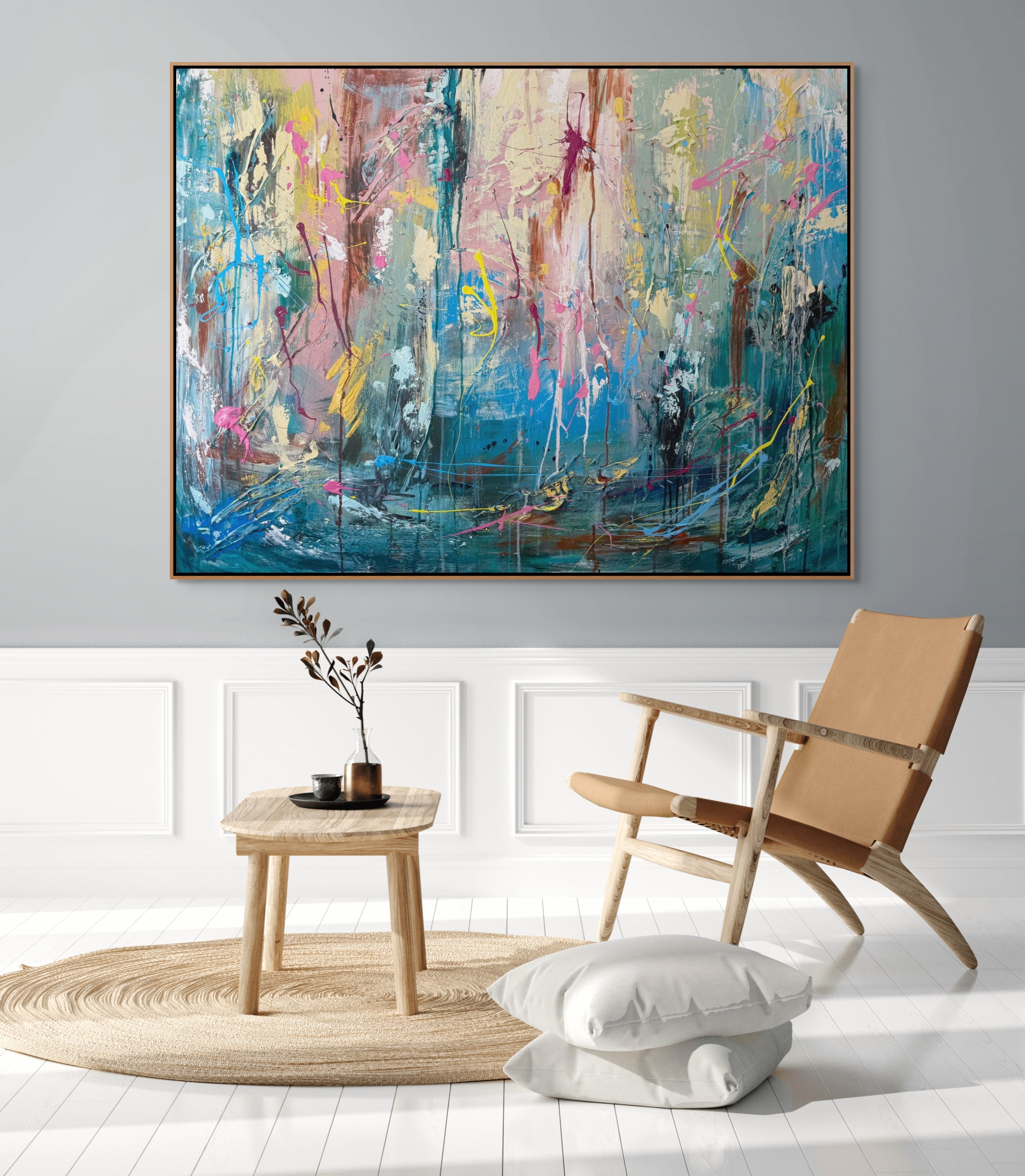 Spring Vacation 120cm x 90cm Original Art
