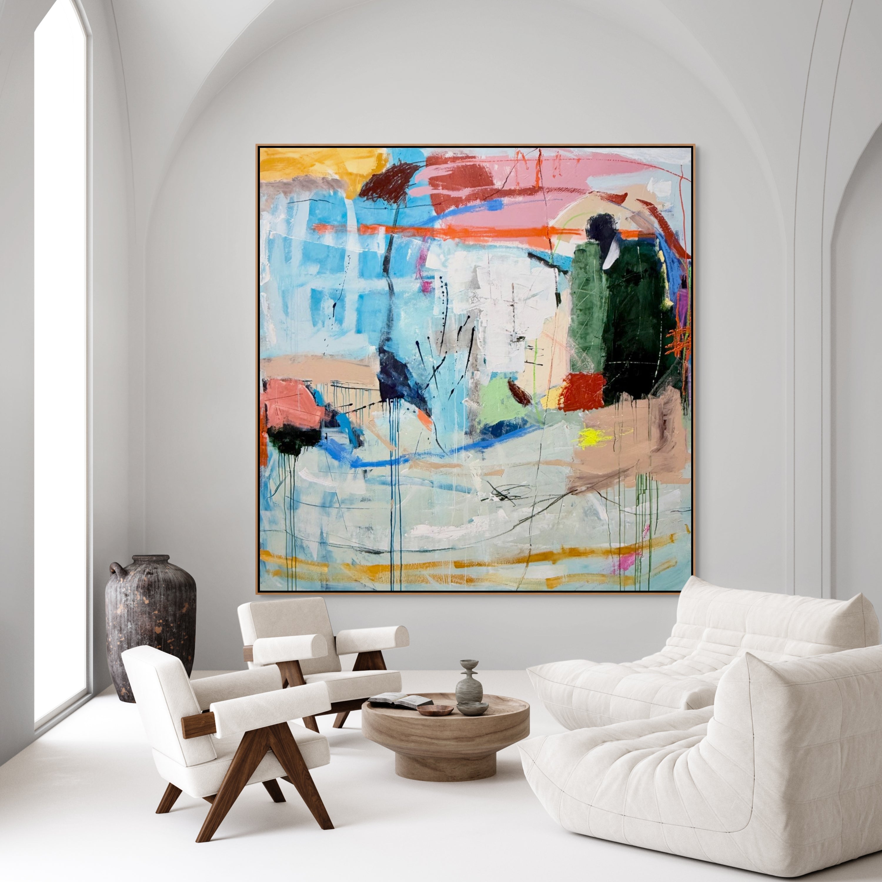 The Yellow Brick Road - Original Art 190cm x 190cm