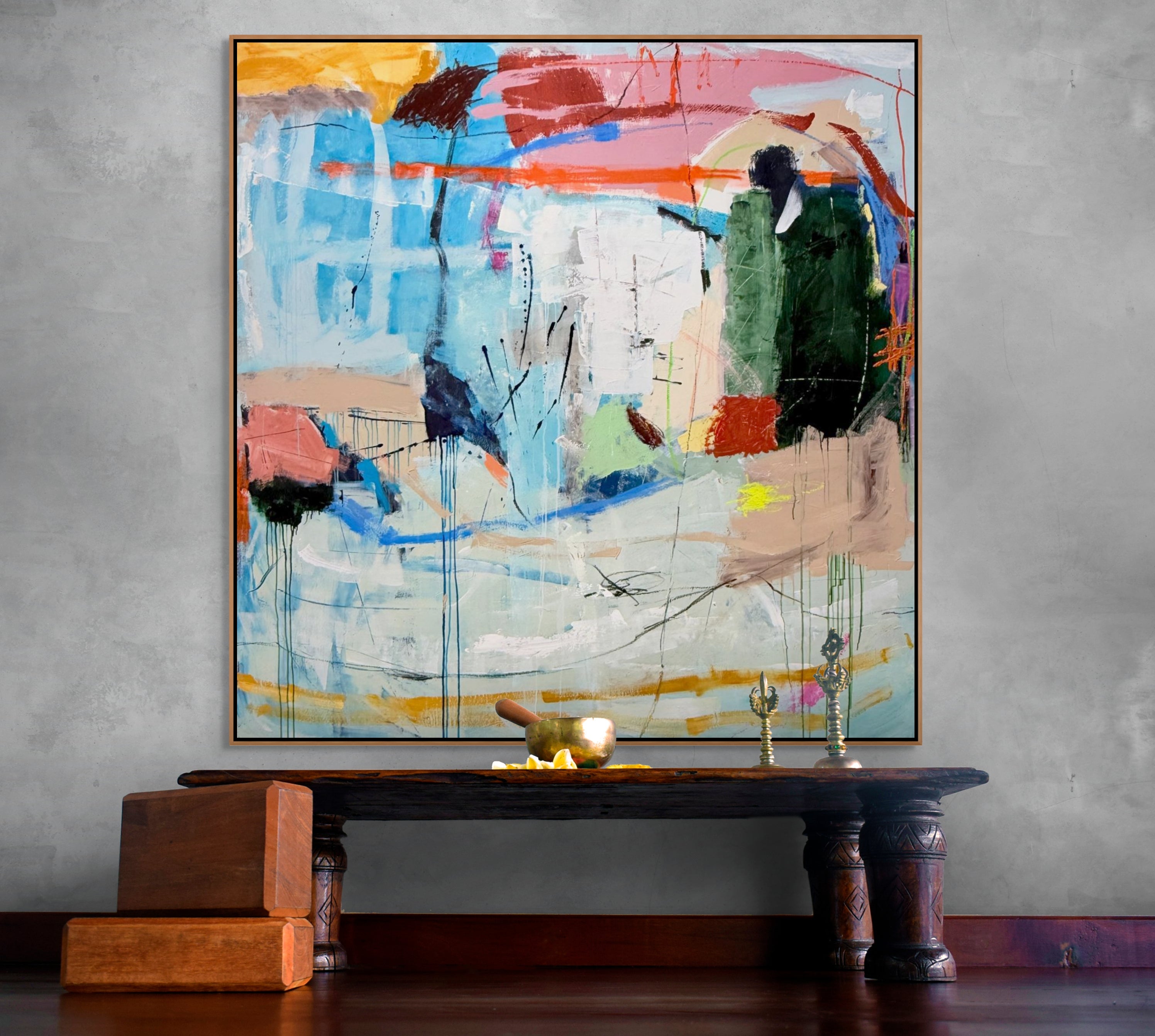 The Yellow Brick Road - Original Art 190cm x 190cm