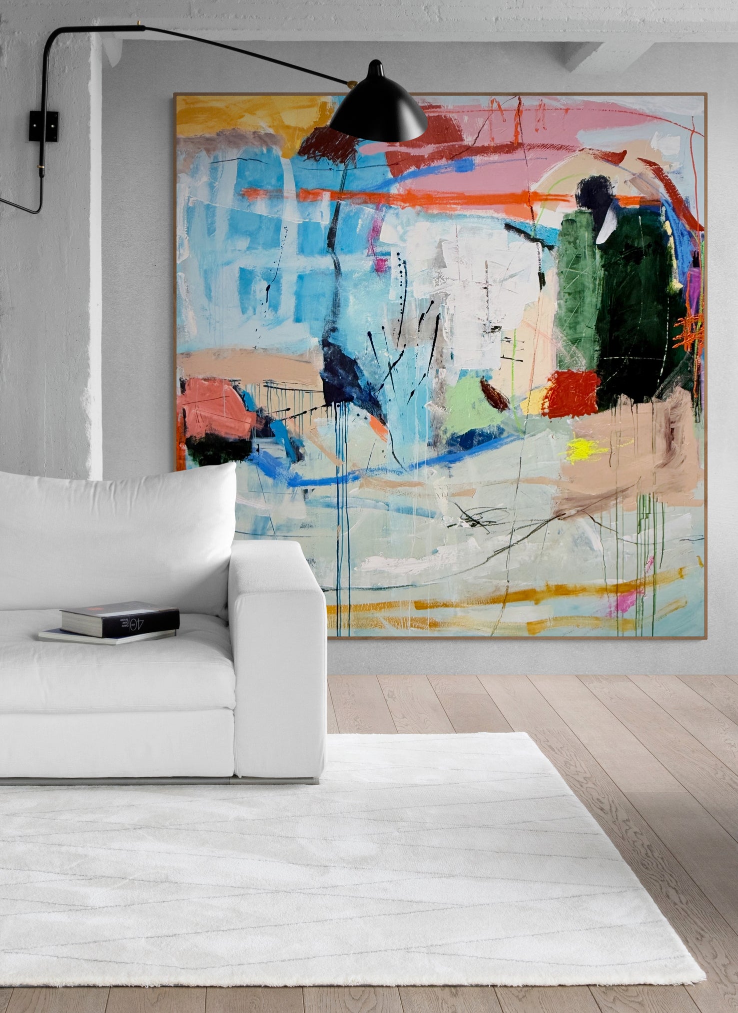 The Yellow Brick Road - Original Art 190cm x 190cm