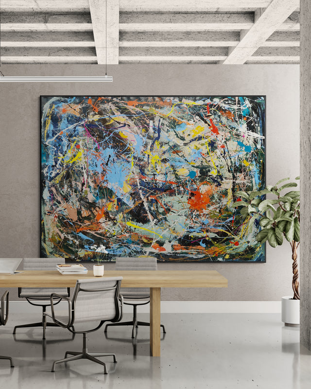 These Happy Golden Years - Original Art 260cm x 200cm