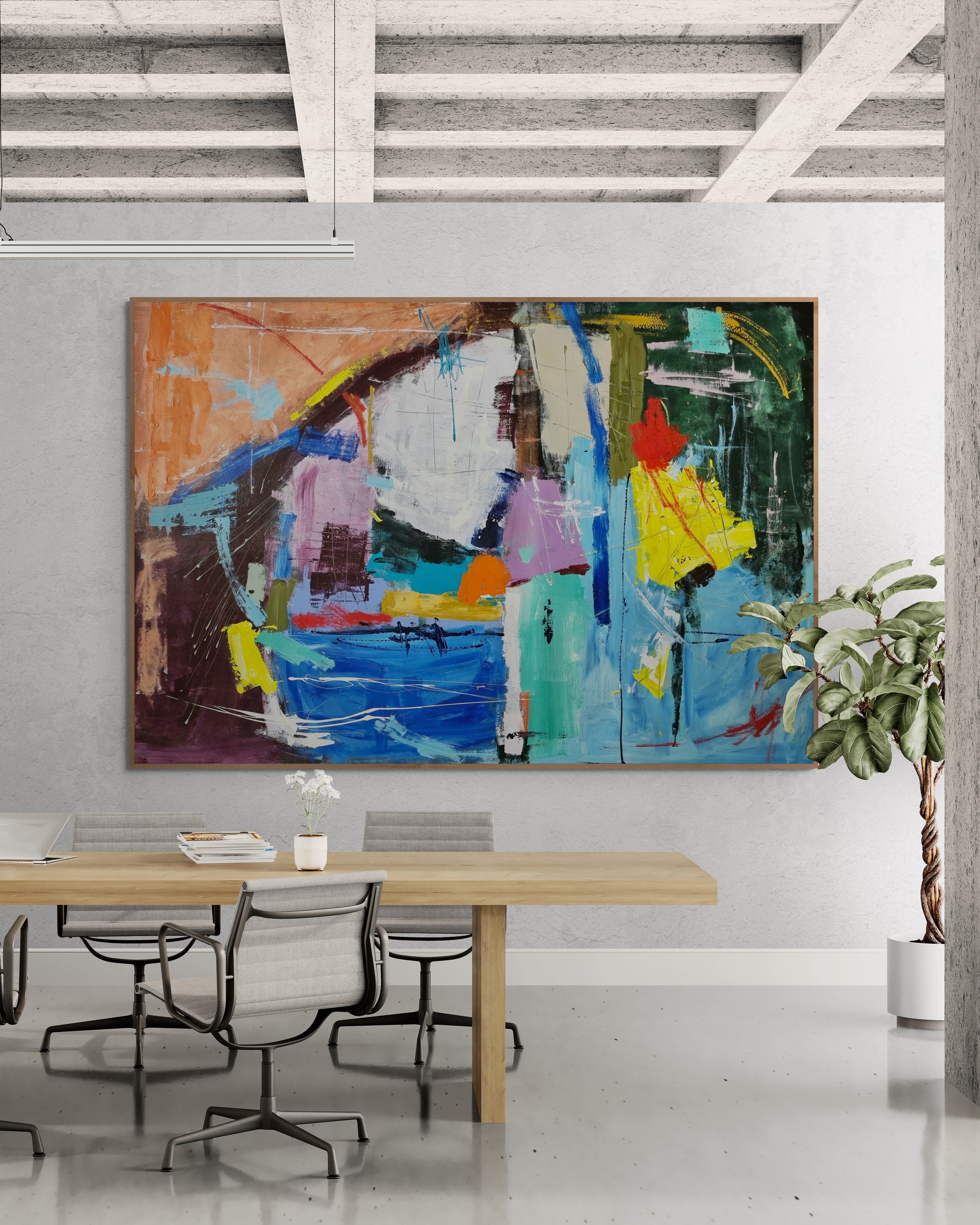 Oasis - Original Art 170cm x 135cm