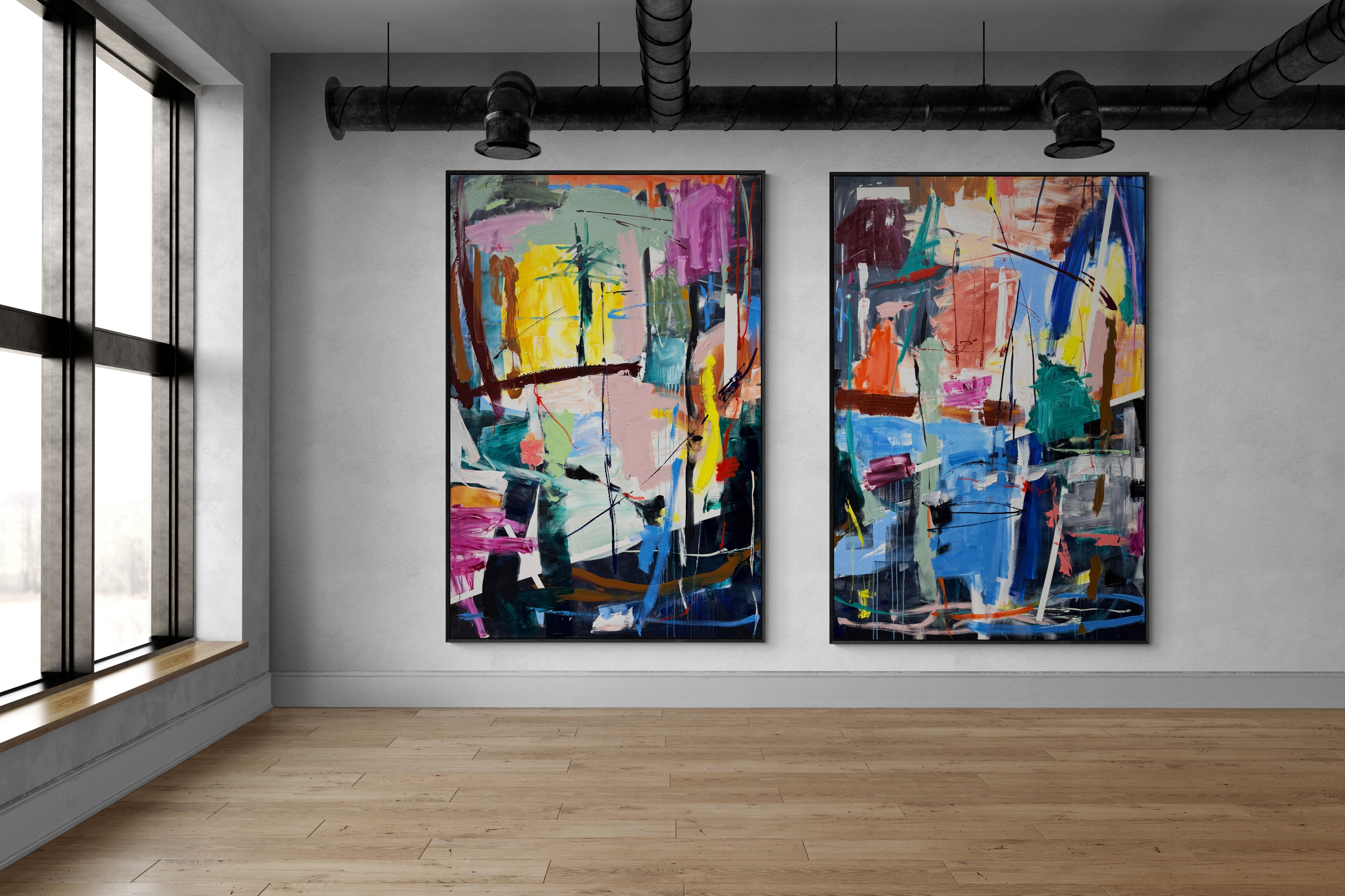 Parallel Worlds 182cm x 244cm Original Art
