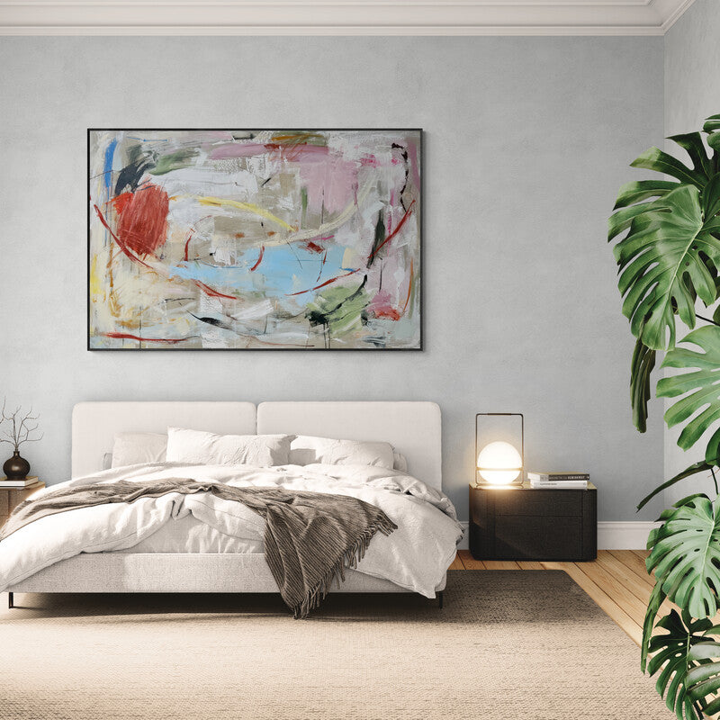 The Whale and The Rooster 150cm x 100cm Original Art