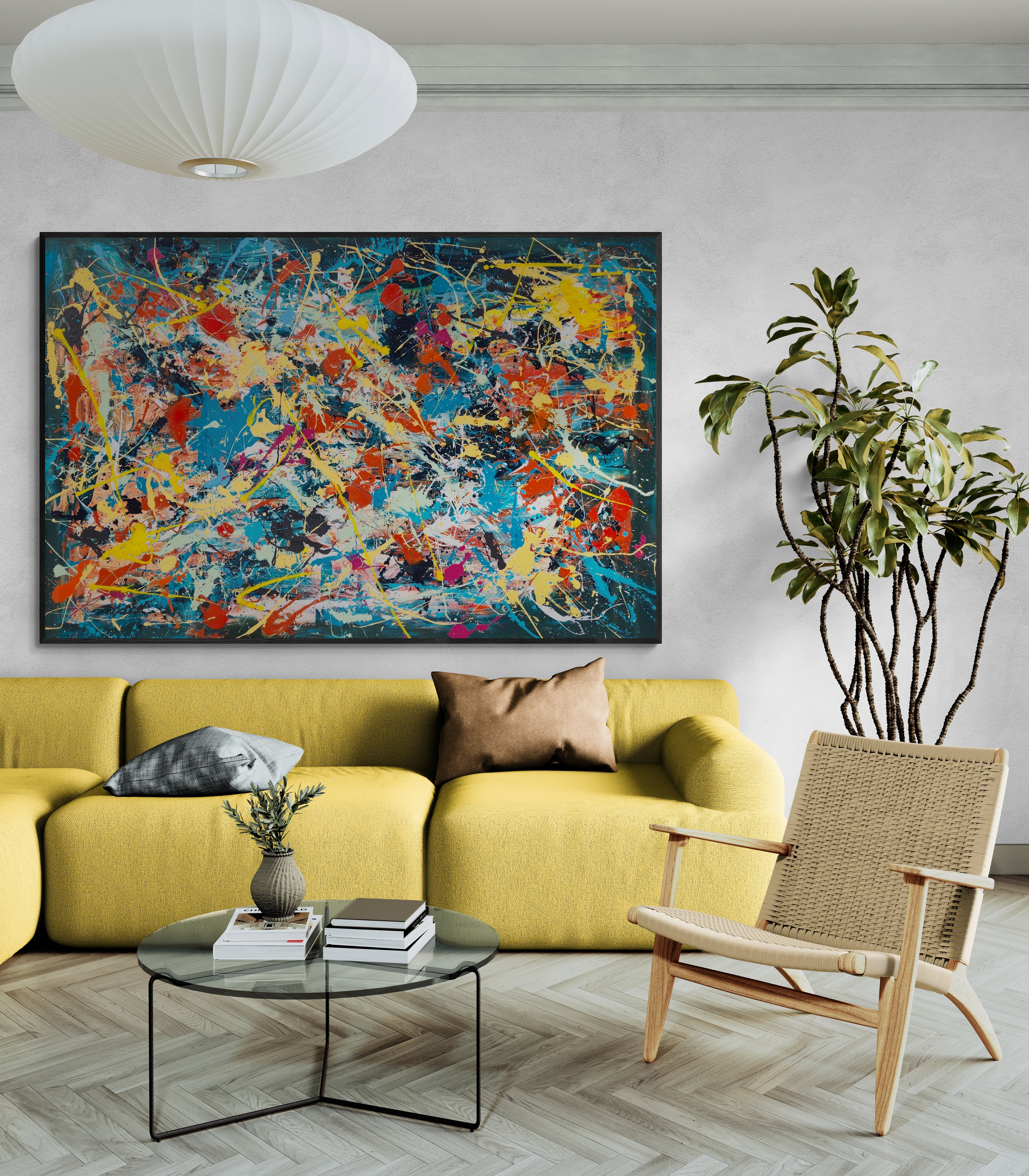 Cover Me In Sunshine - Original Art 182cm x 122cm