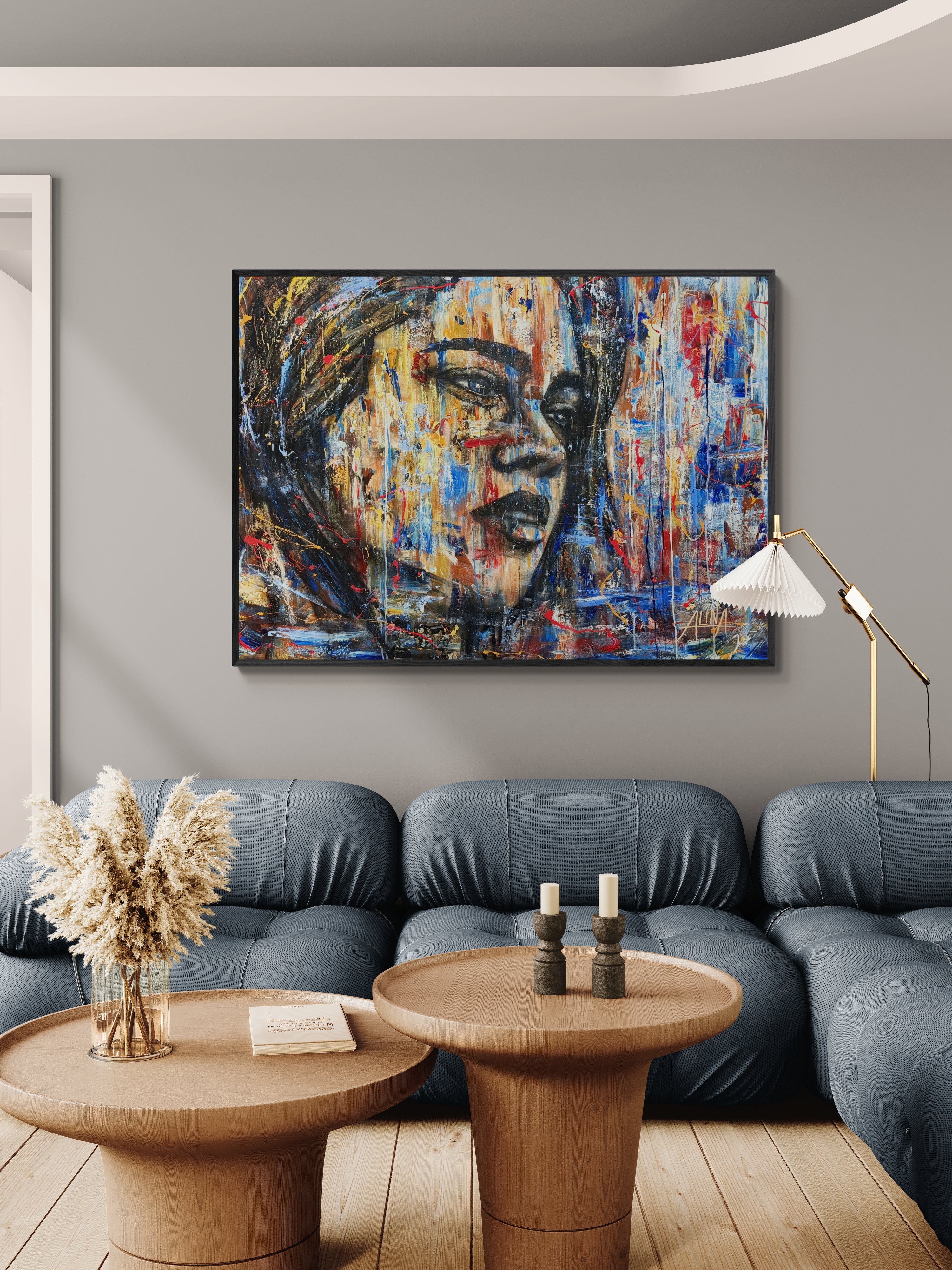 Julliette 110cm x 150cm Original Art