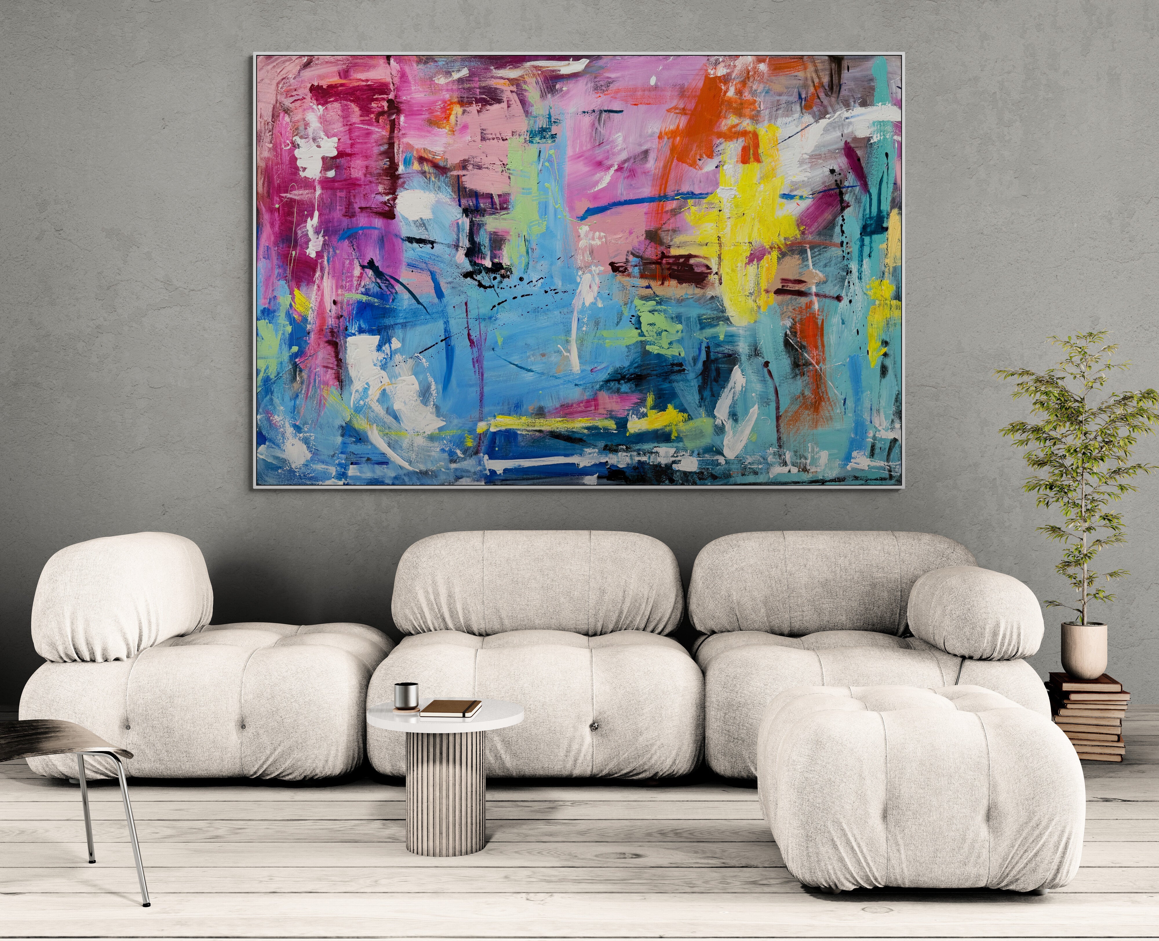 On Top of the World 182cm x 121cm Original Art