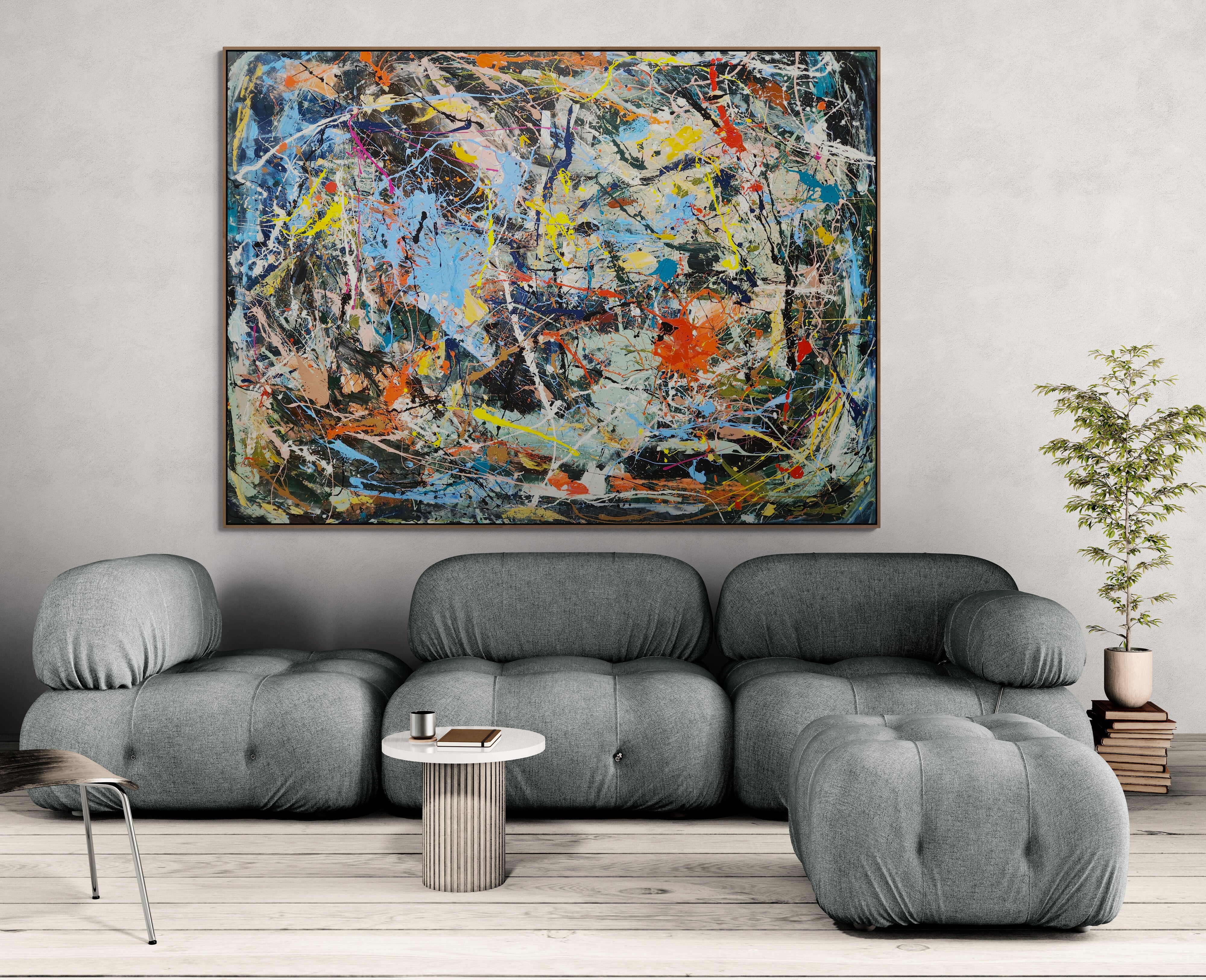 These Happy Golden Years - Original Art 260cm x 200cm