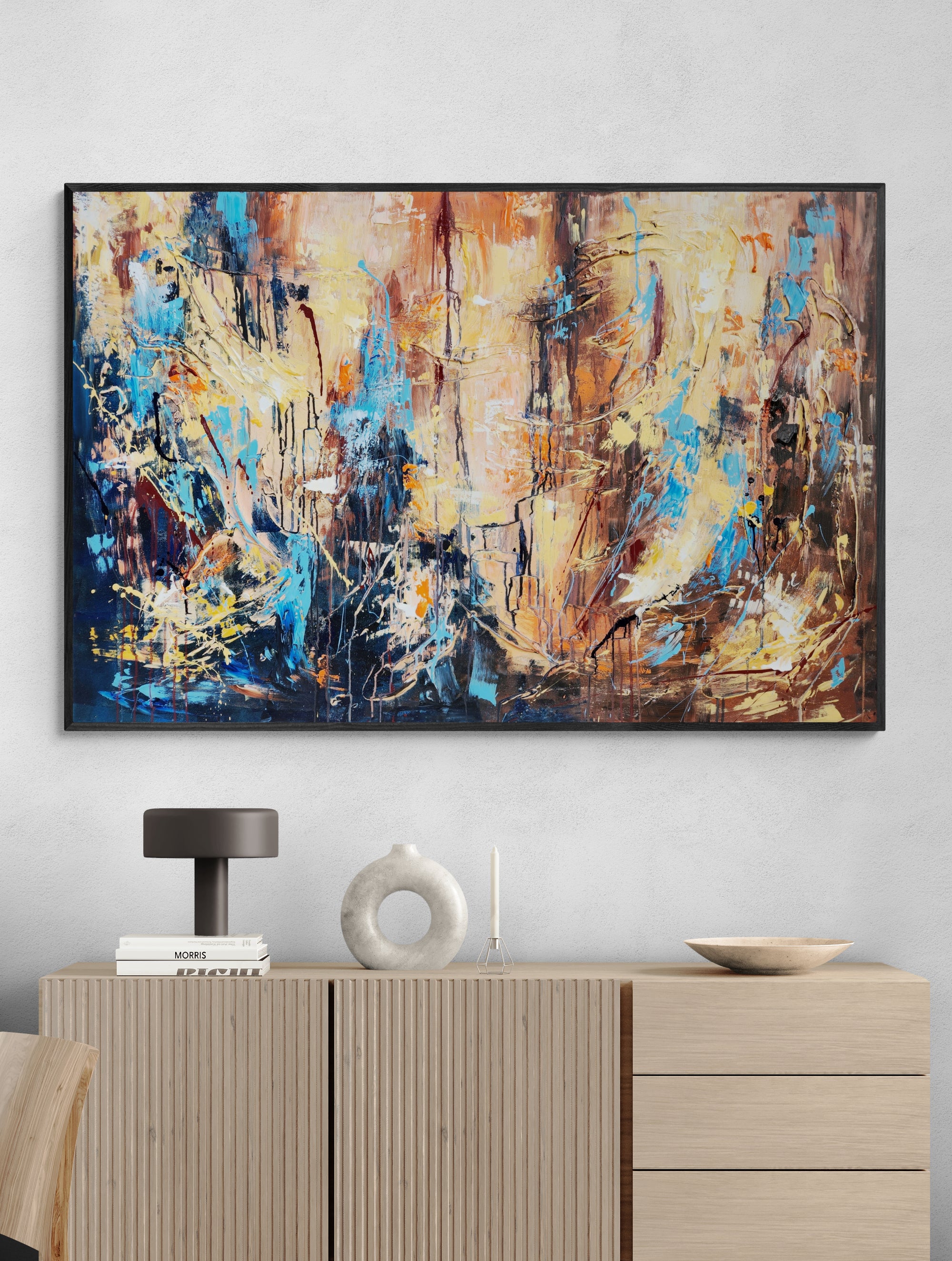 Yellow Mellow - Original Art  150cm x 100cm