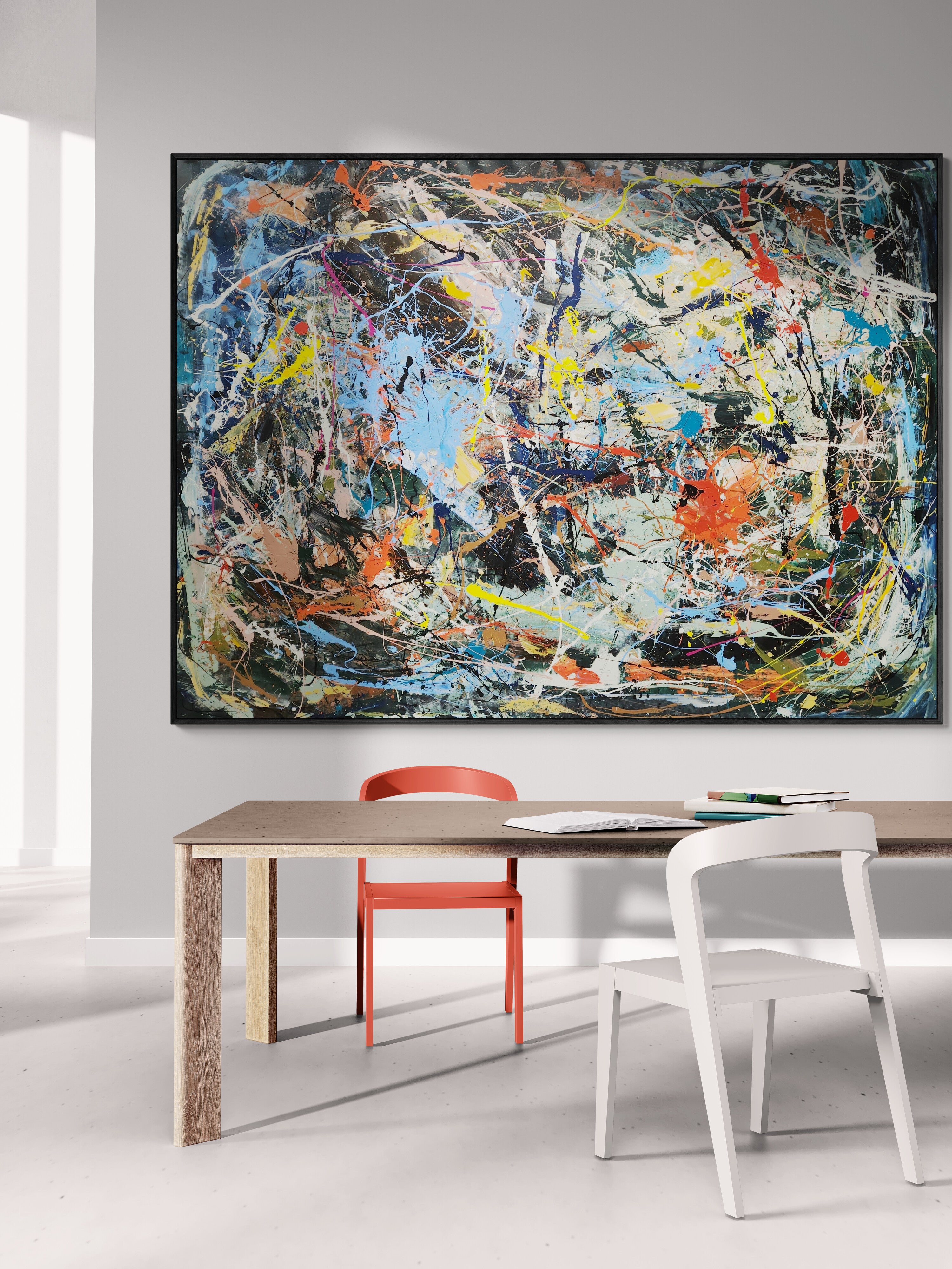 These Happy Golden Years - Original Art 260cm x 200cm