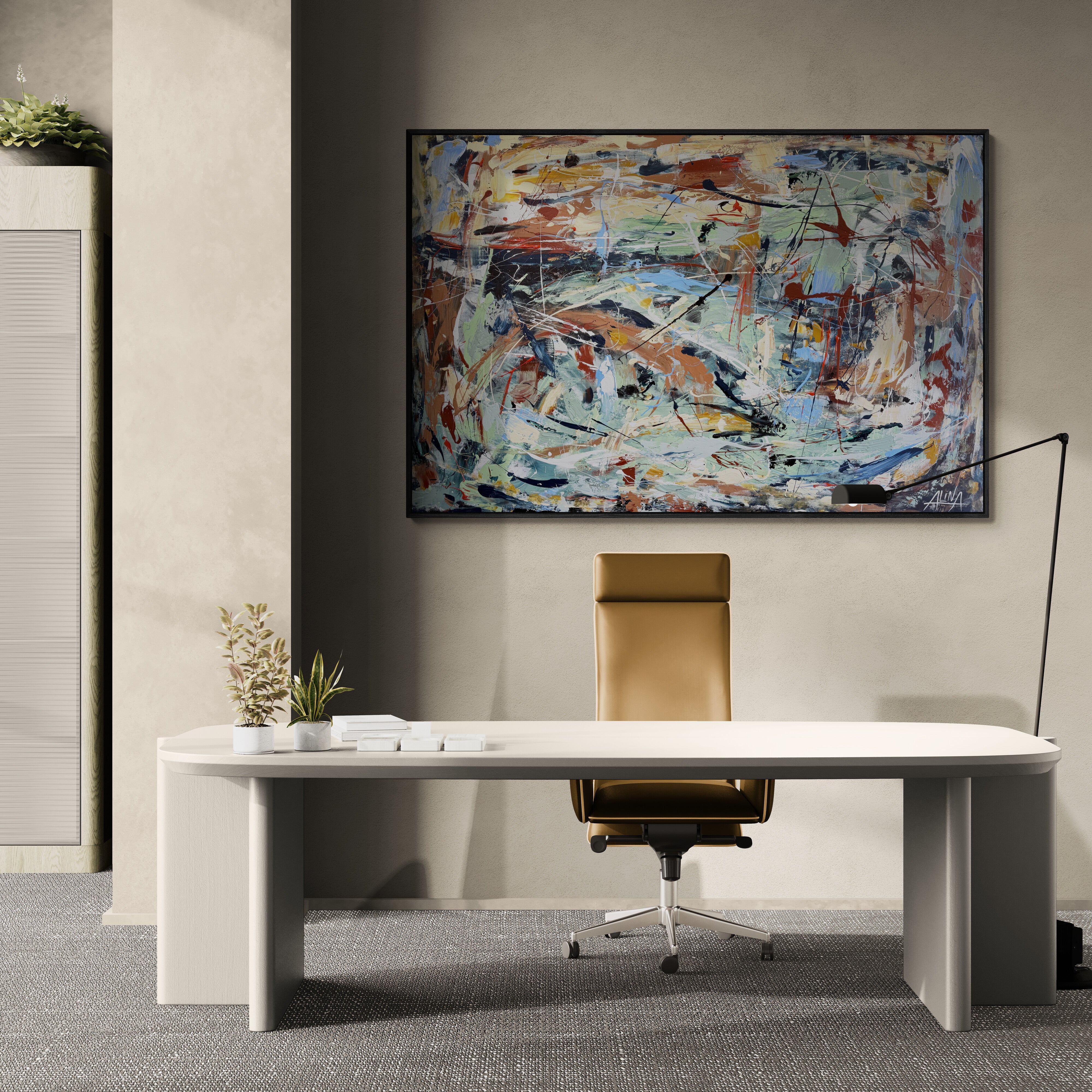 Greensleeves 152cm x 122cm Original Art