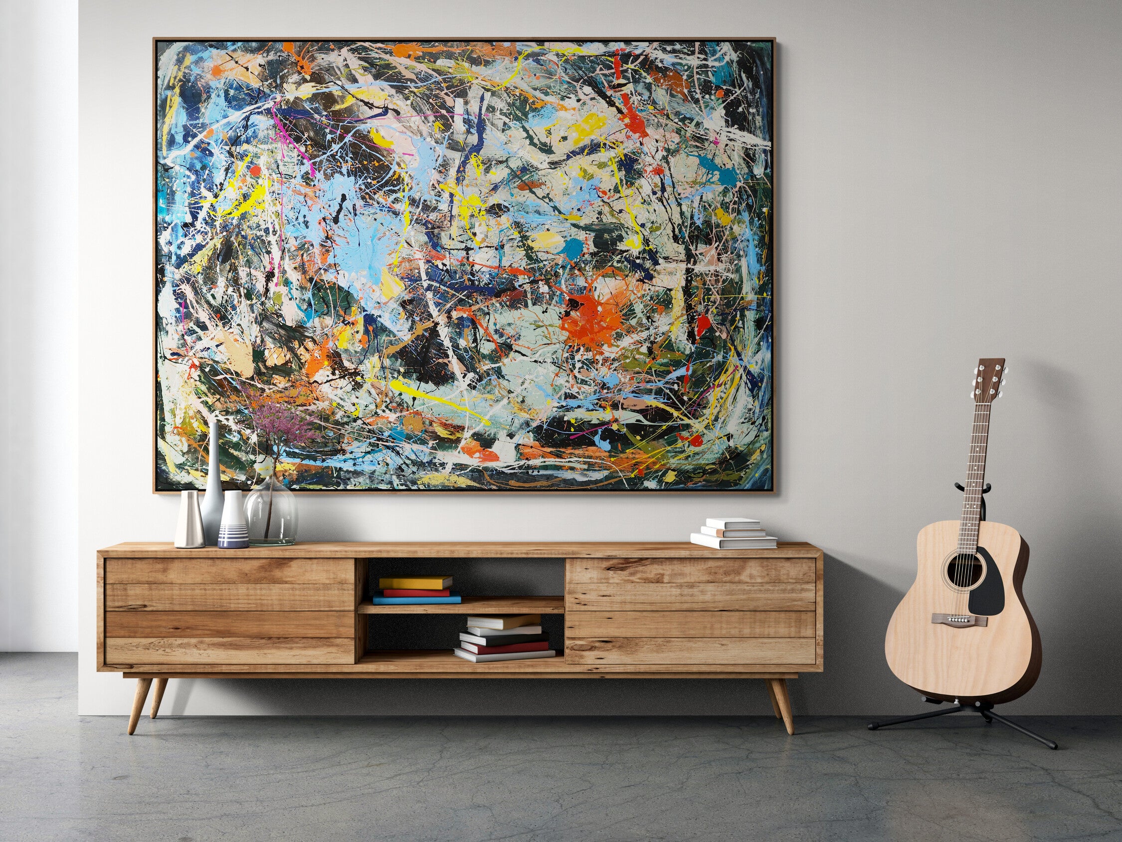 These Happy Golden Years - Original Art 260cm x 200cm