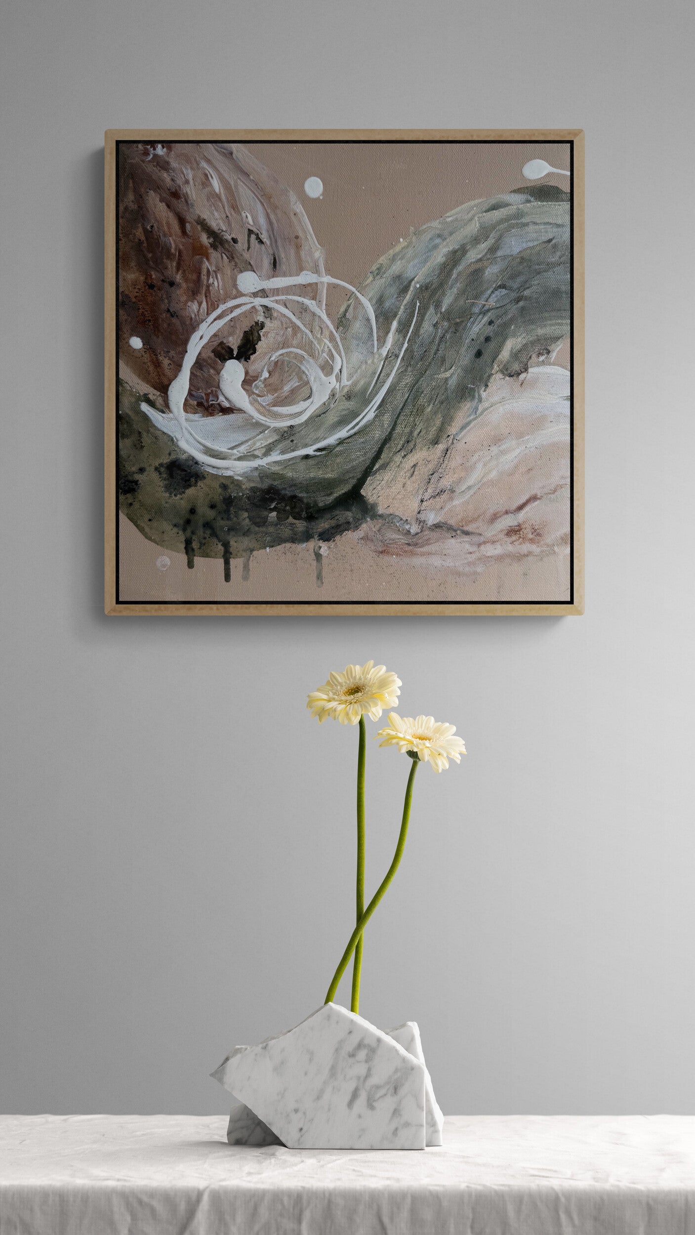 Hidden Garden 30cm x 30cm Original Art