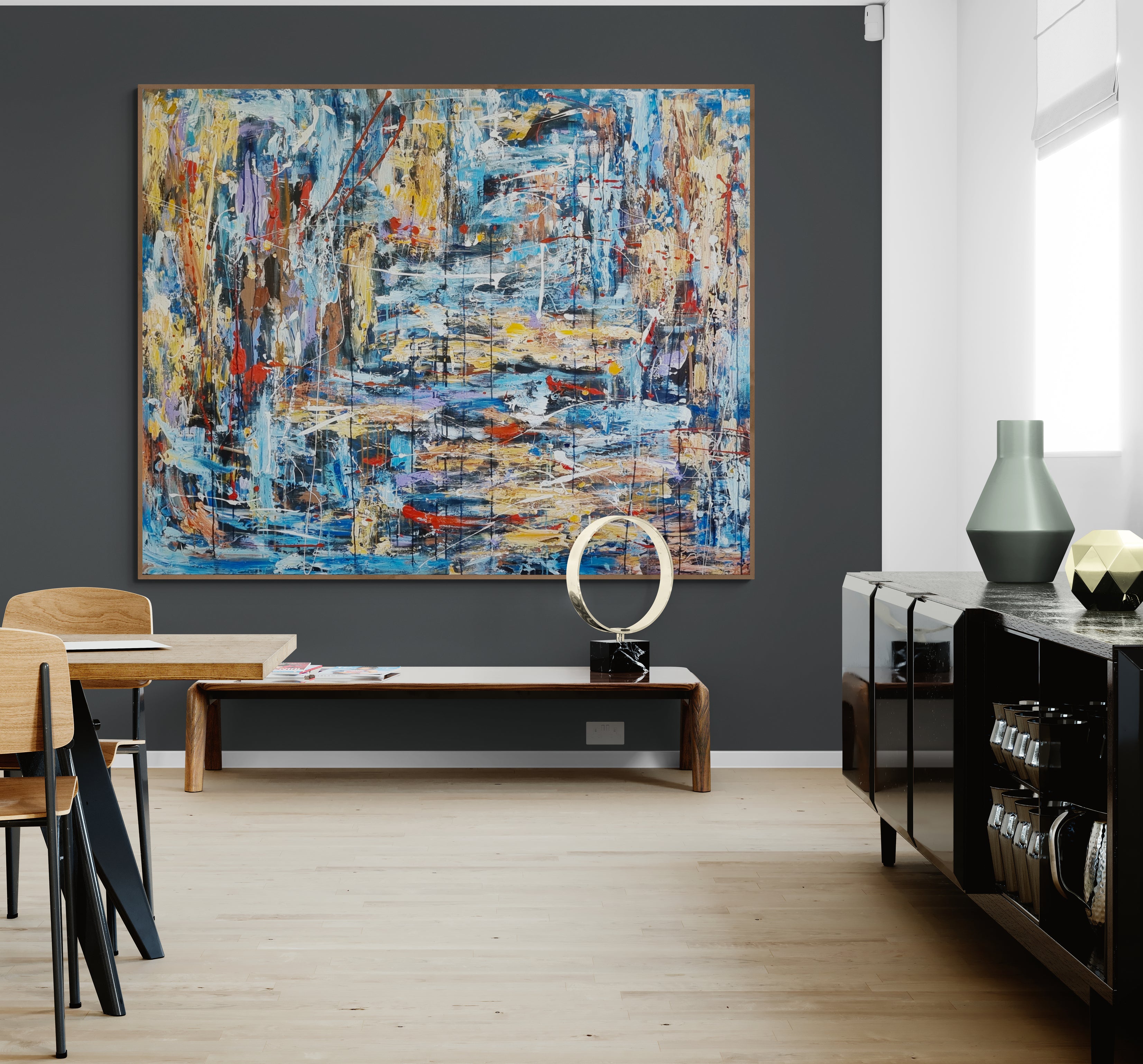 The Riverside 152cmx 122cm  Original Art