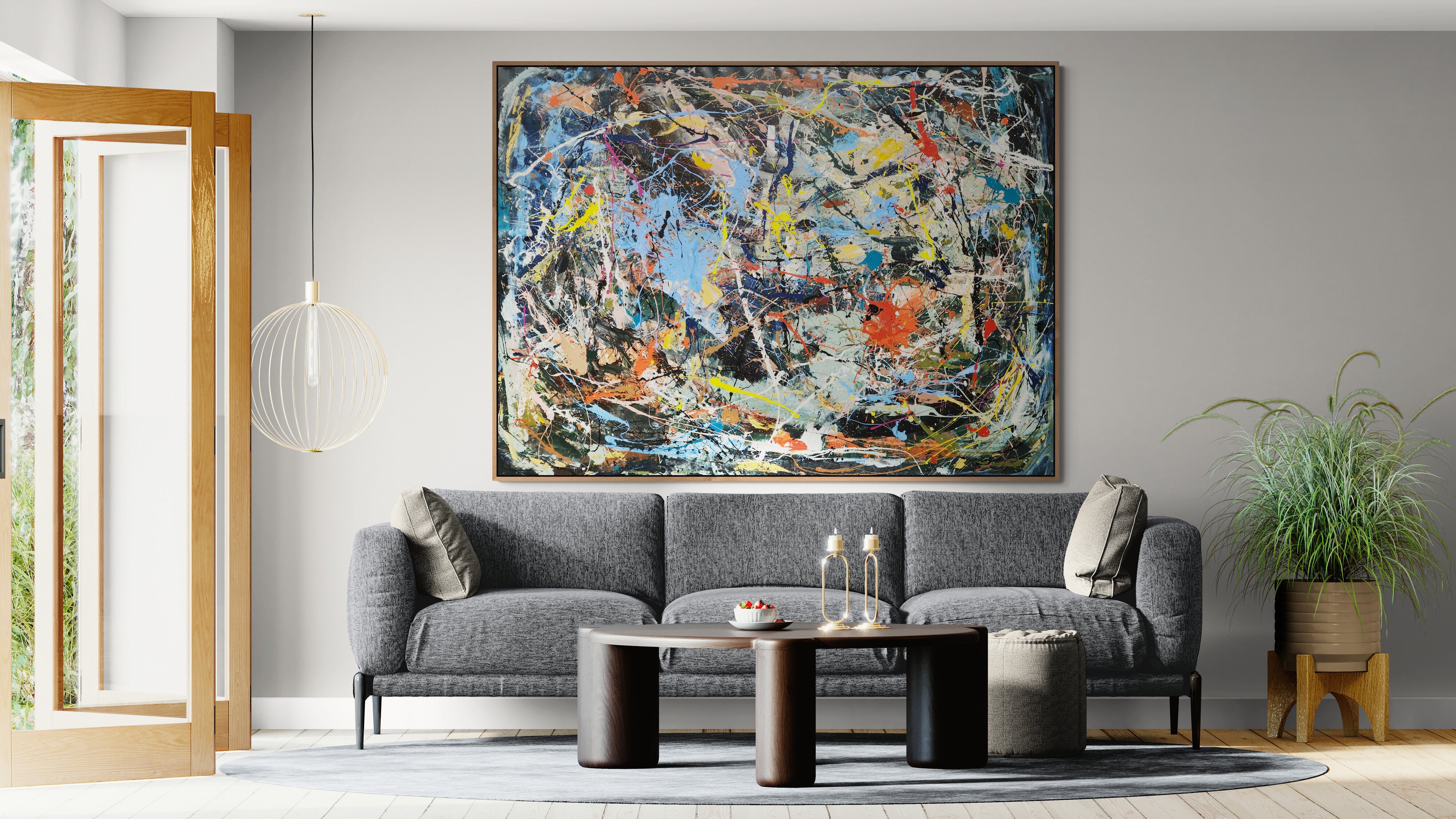 These Happy Golden Years - Original Art 260cm x 200cm