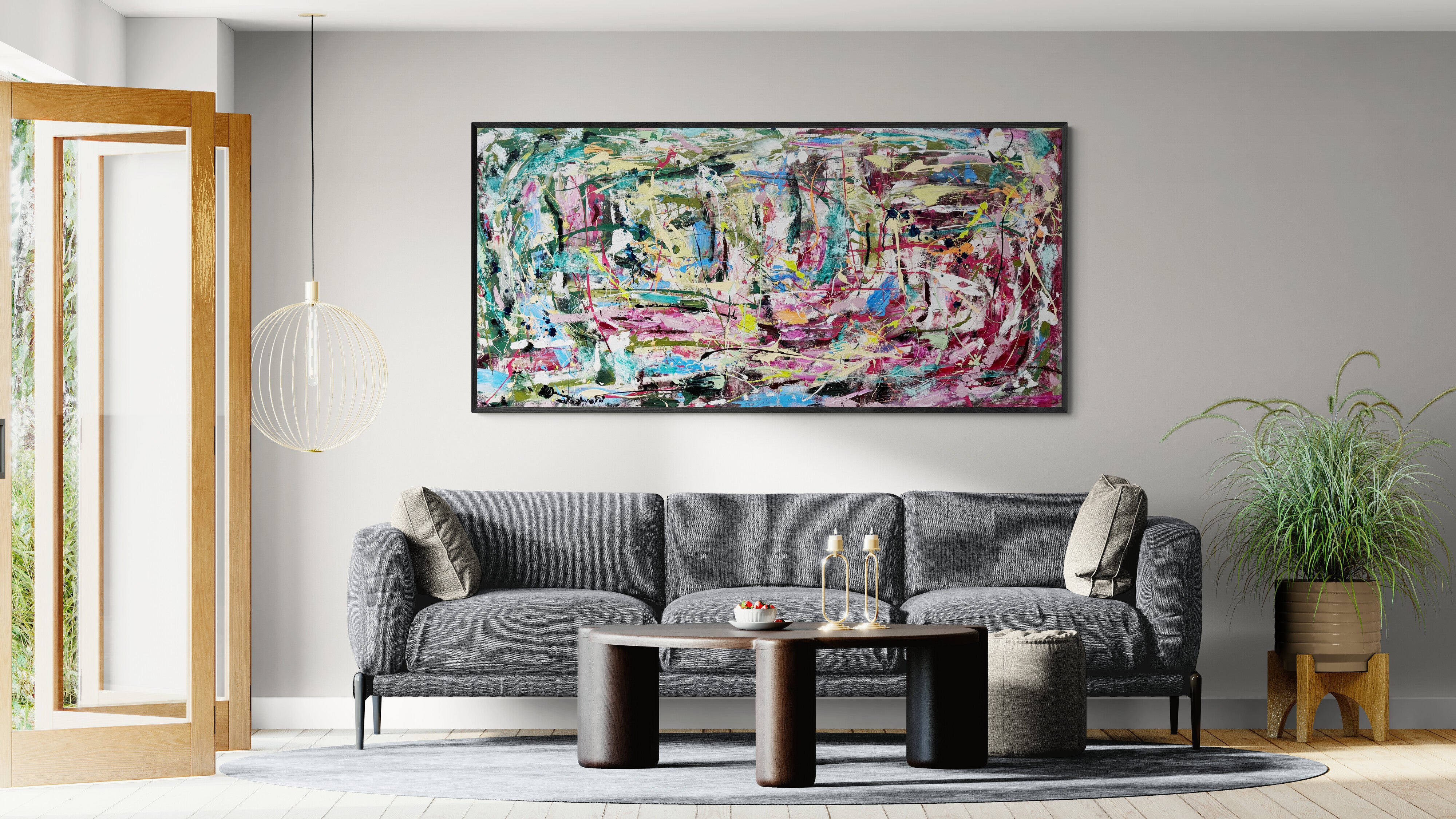 Down To Earth- Original Art 182cm x 90cm