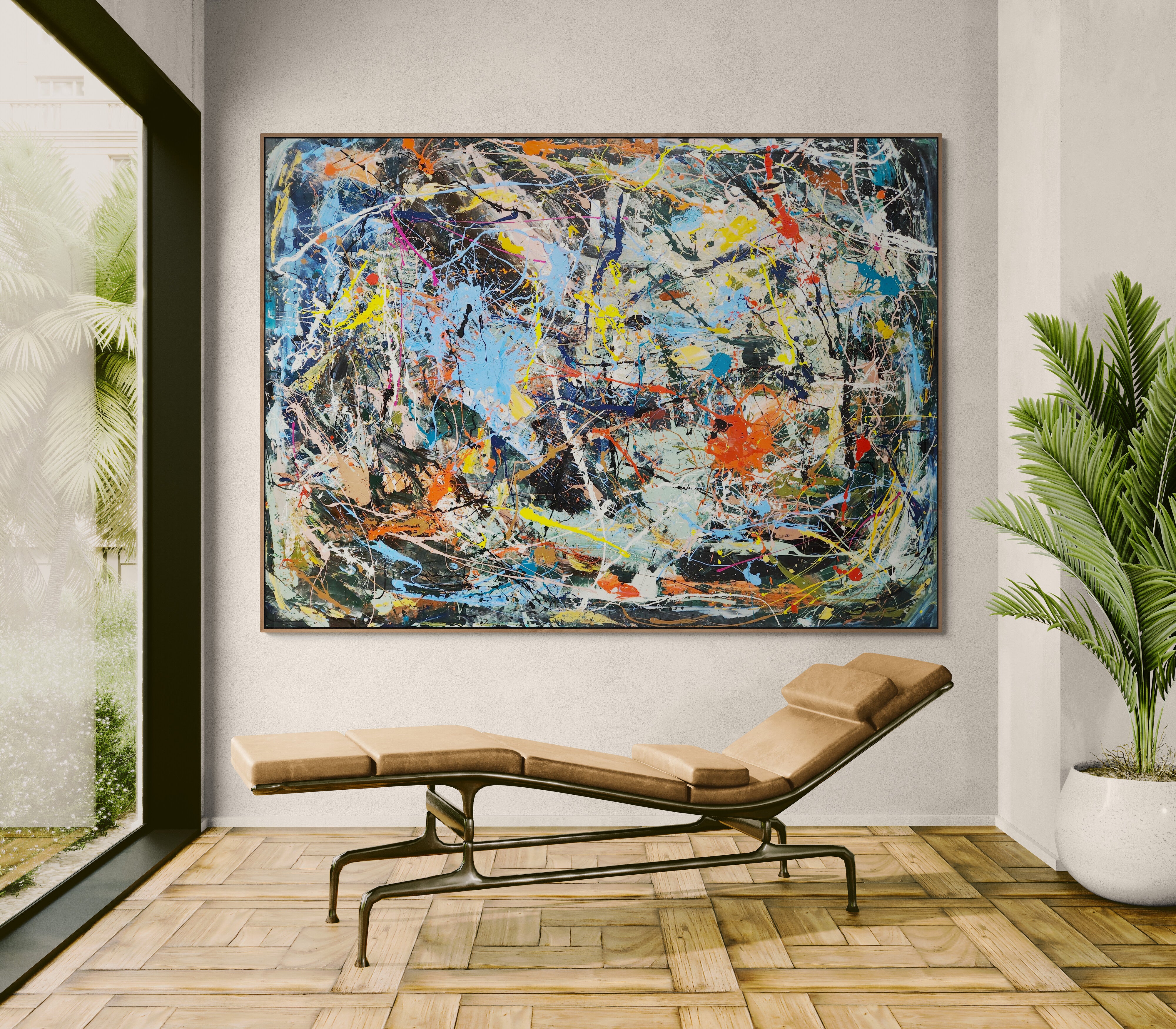 These Happy Golden Years - Original Art 260cm x 200cm