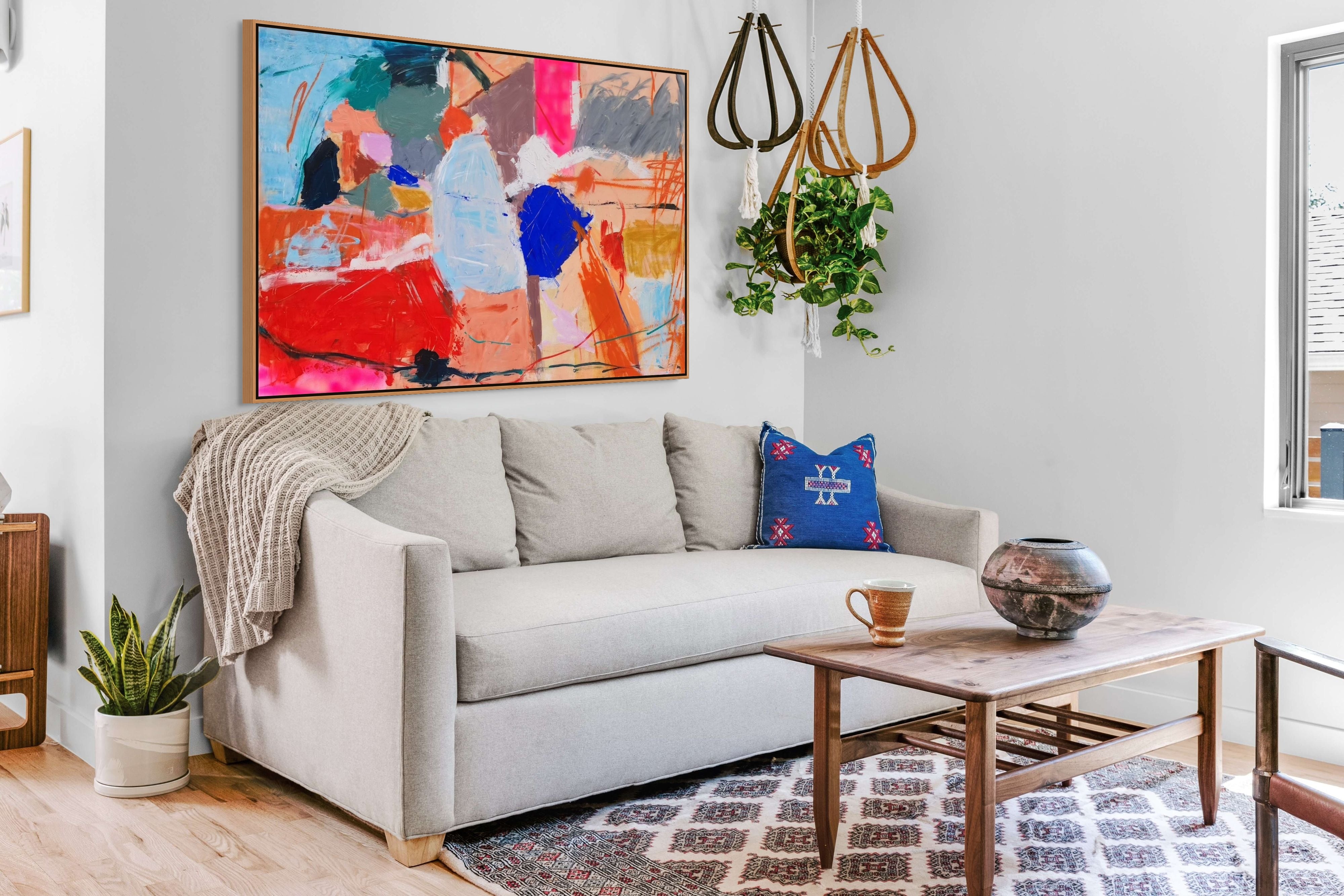 L'amour est blue 182cm x 122cm Original Art